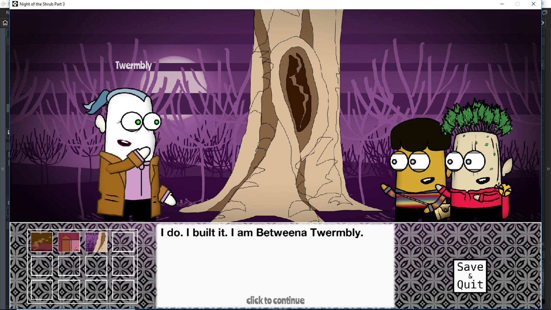 Night of the Shrub Part 3 - Screenshot