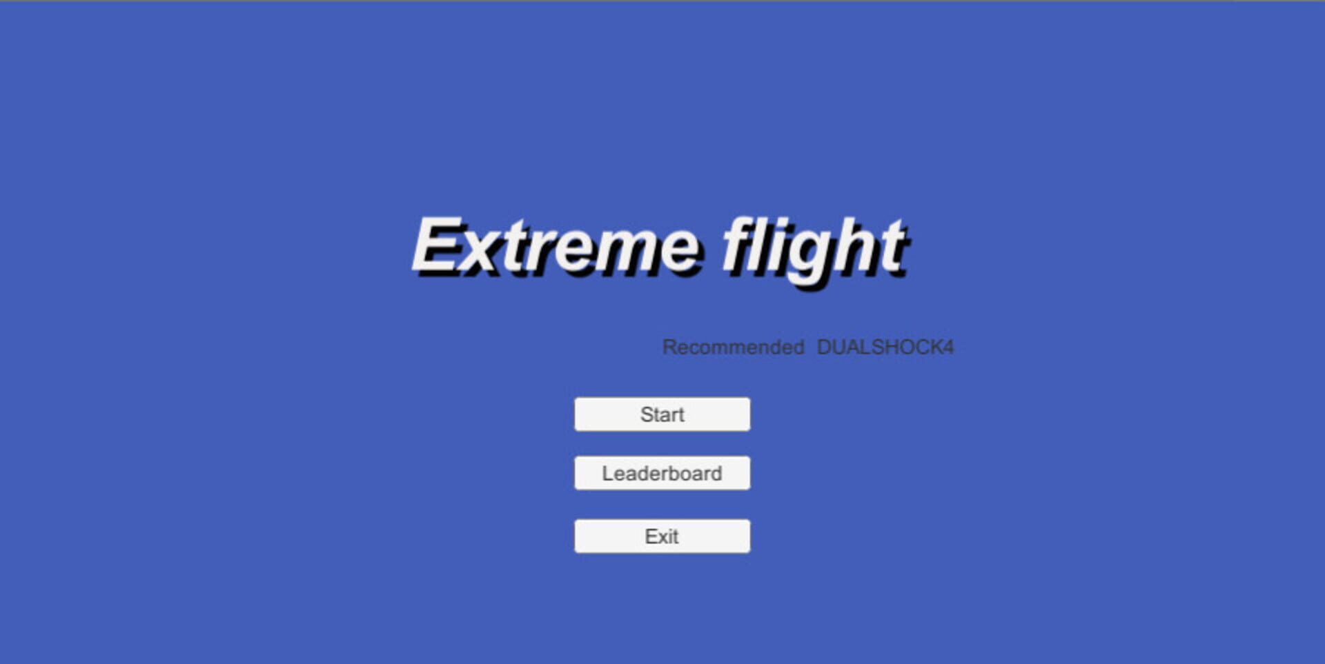 Extreme flight - Screenshot