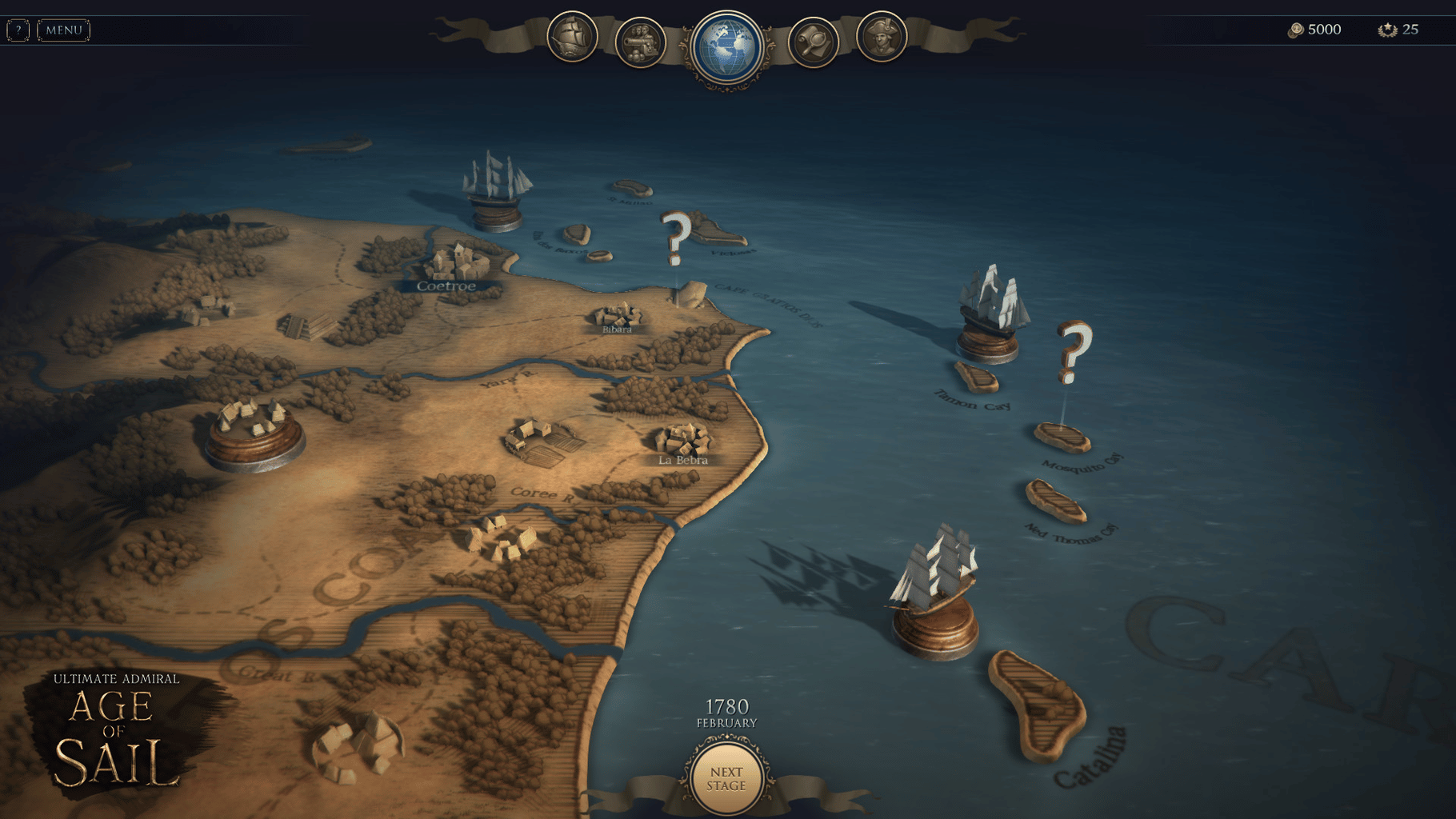 Ultimate Admiral: Age of Sail screenshot