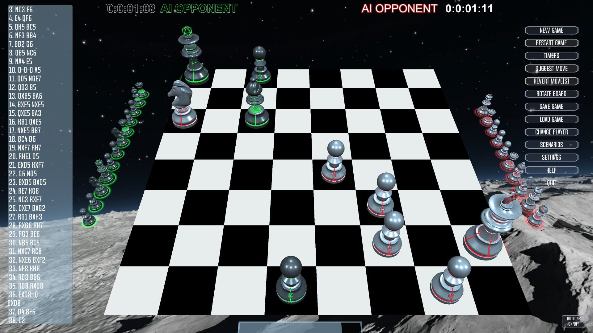 Rigid Chess - Screenshot