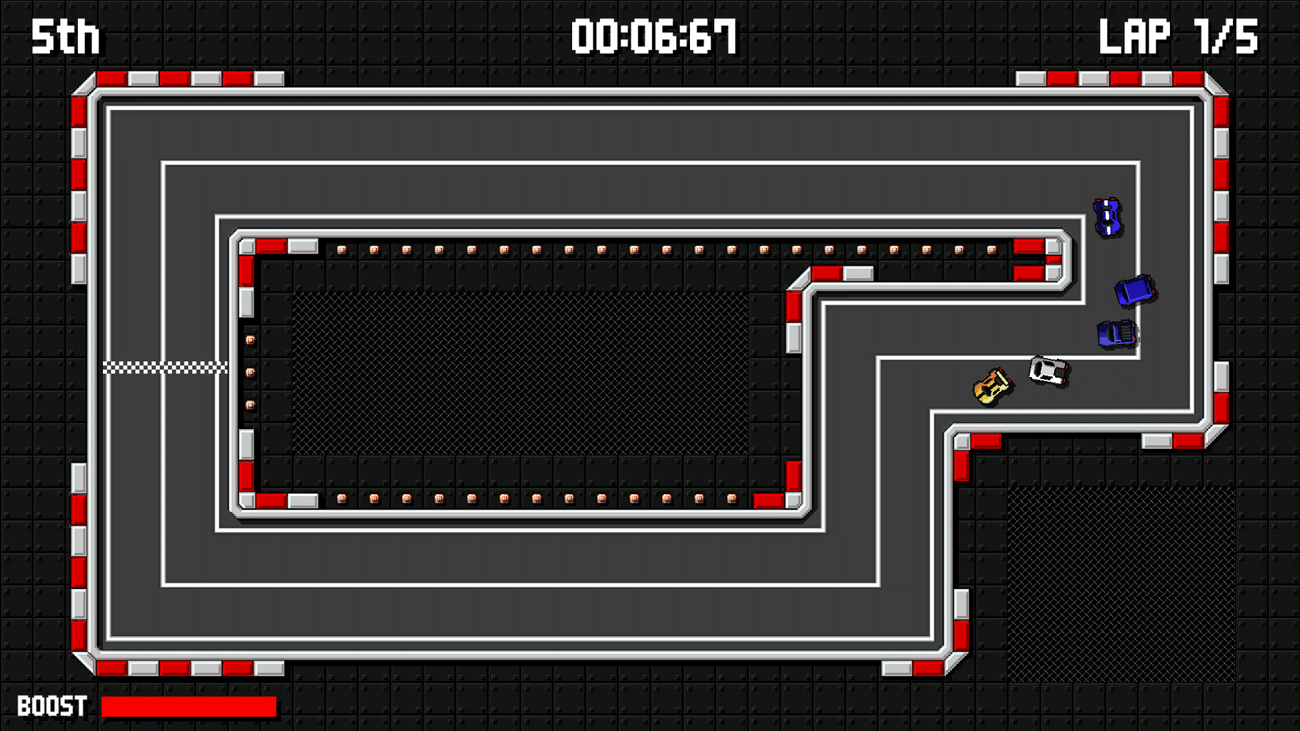 Retro Pixel Racers screenshot