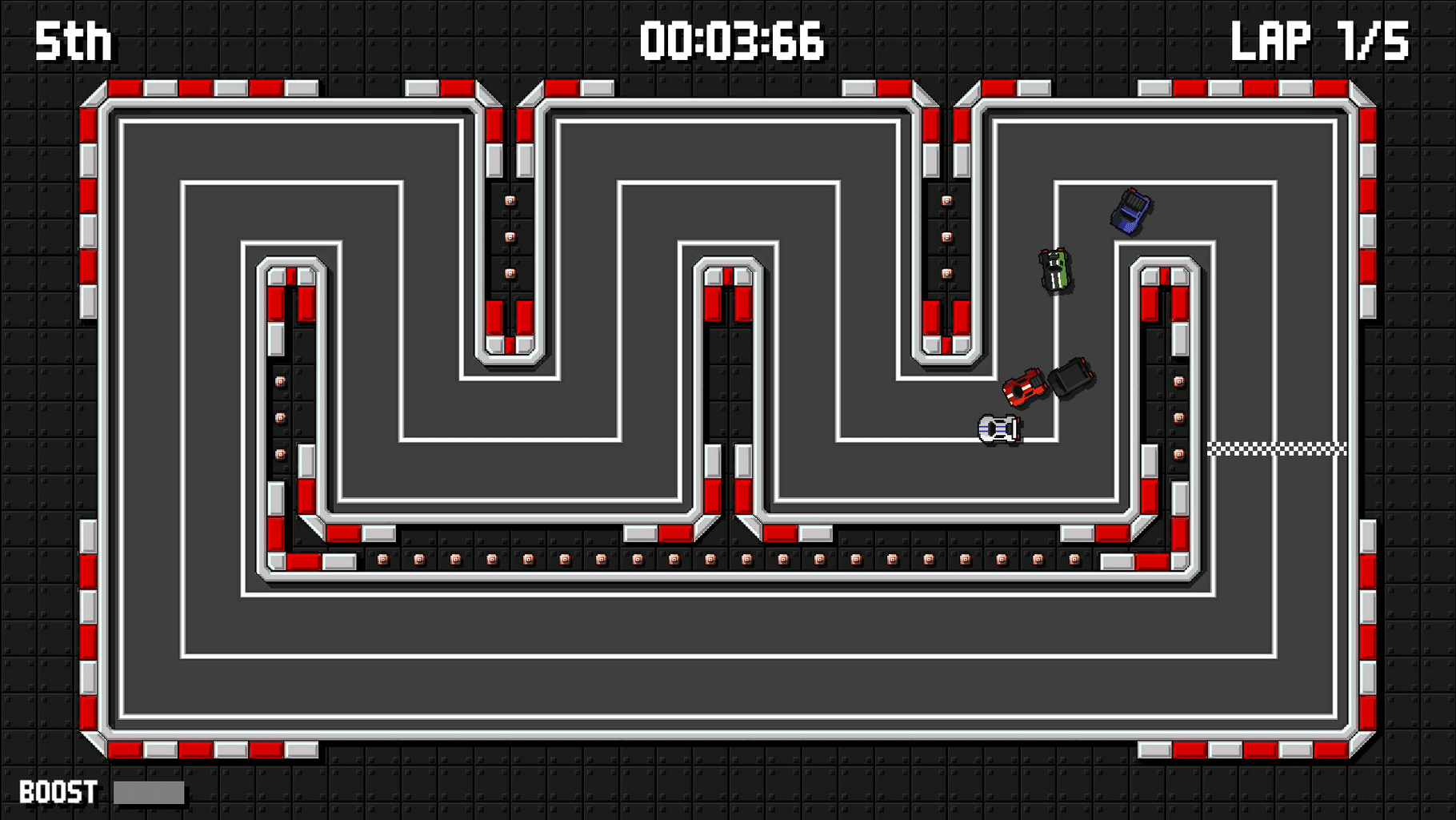 Retro Pixel Racers screenshot