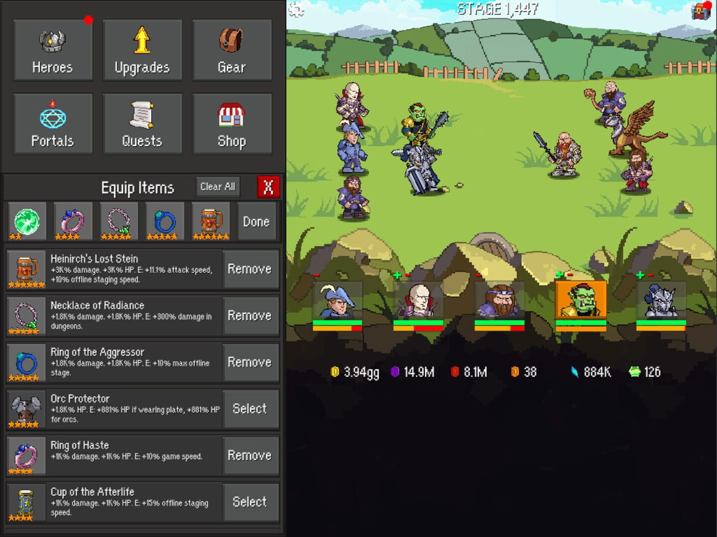 Idle Guardians - Screenshot