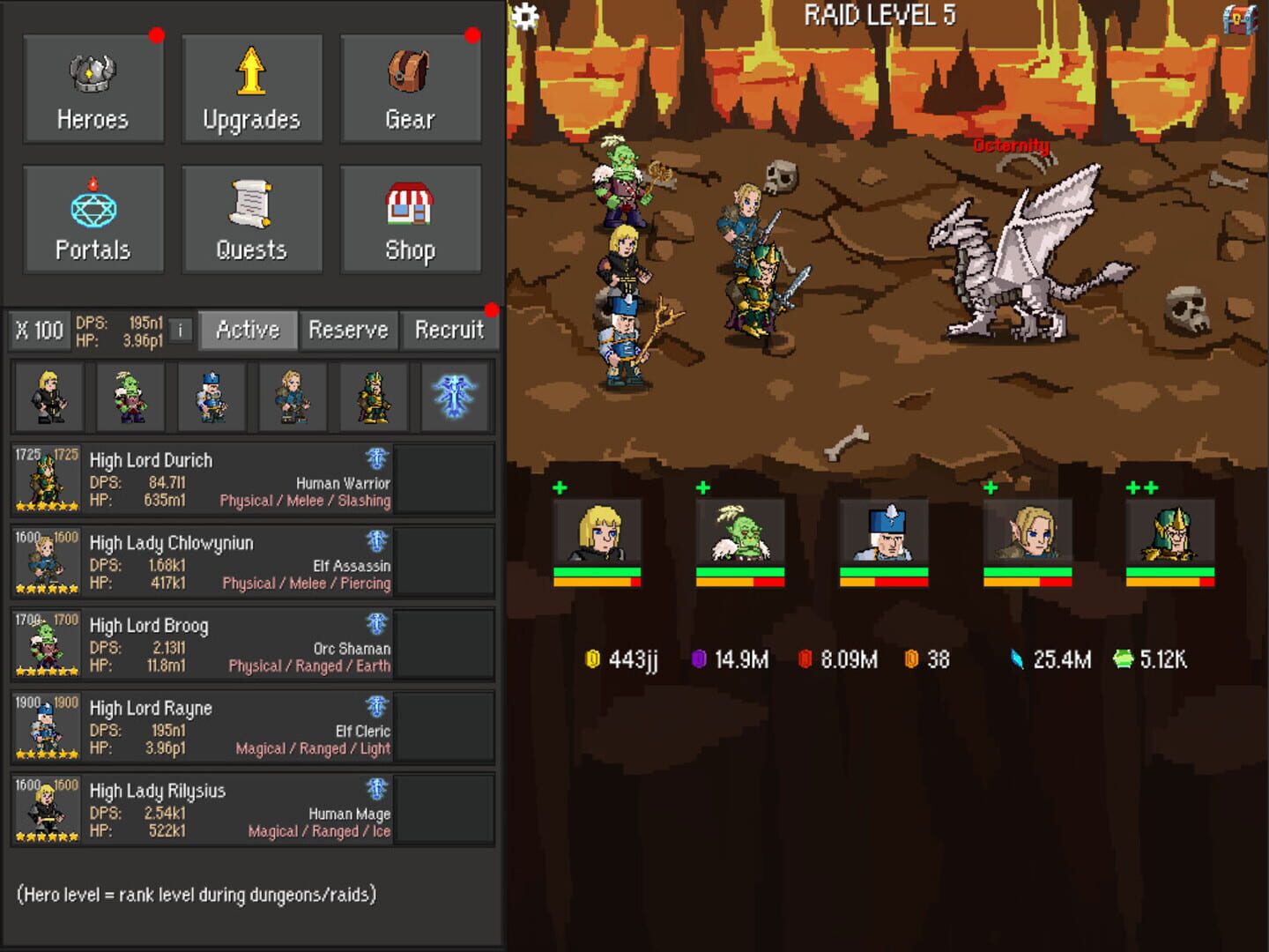 Idle Guardians - Screenshot