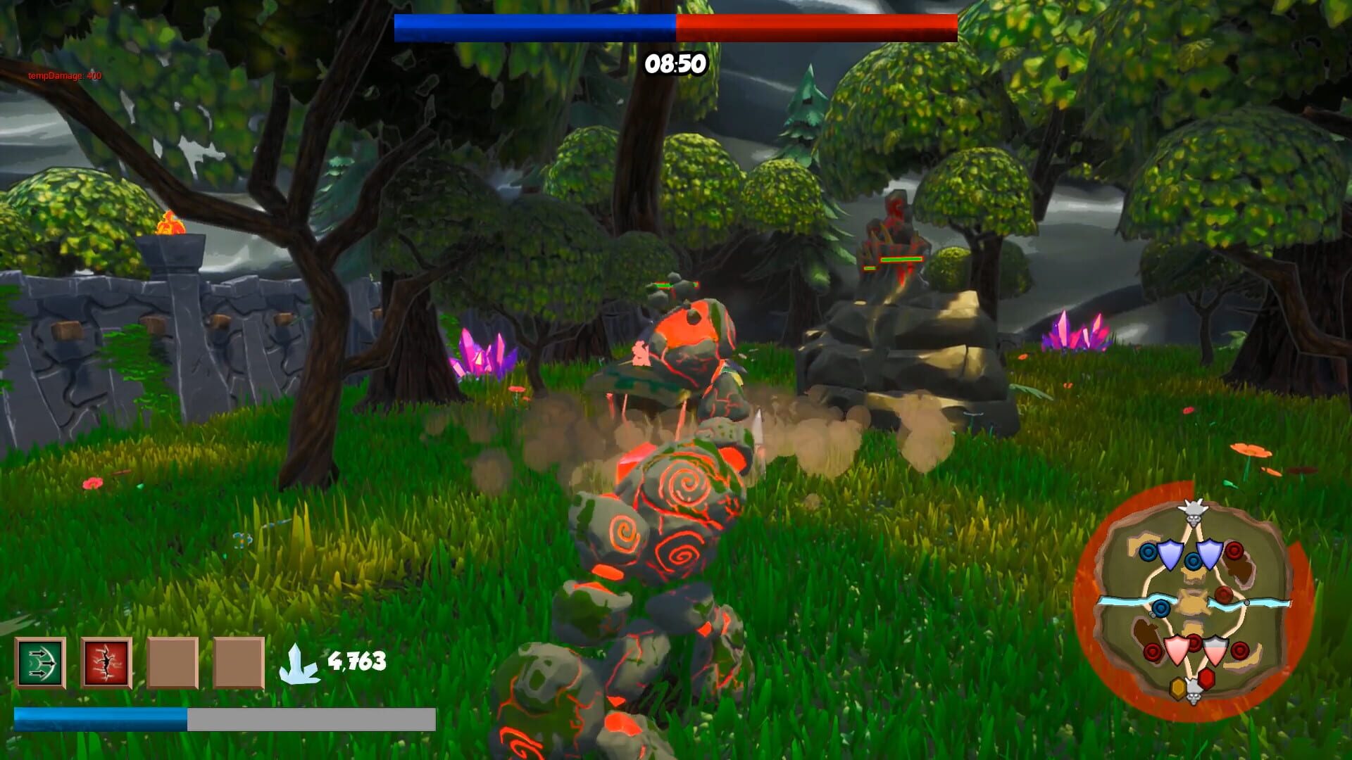 Crystal Command - Screenshot