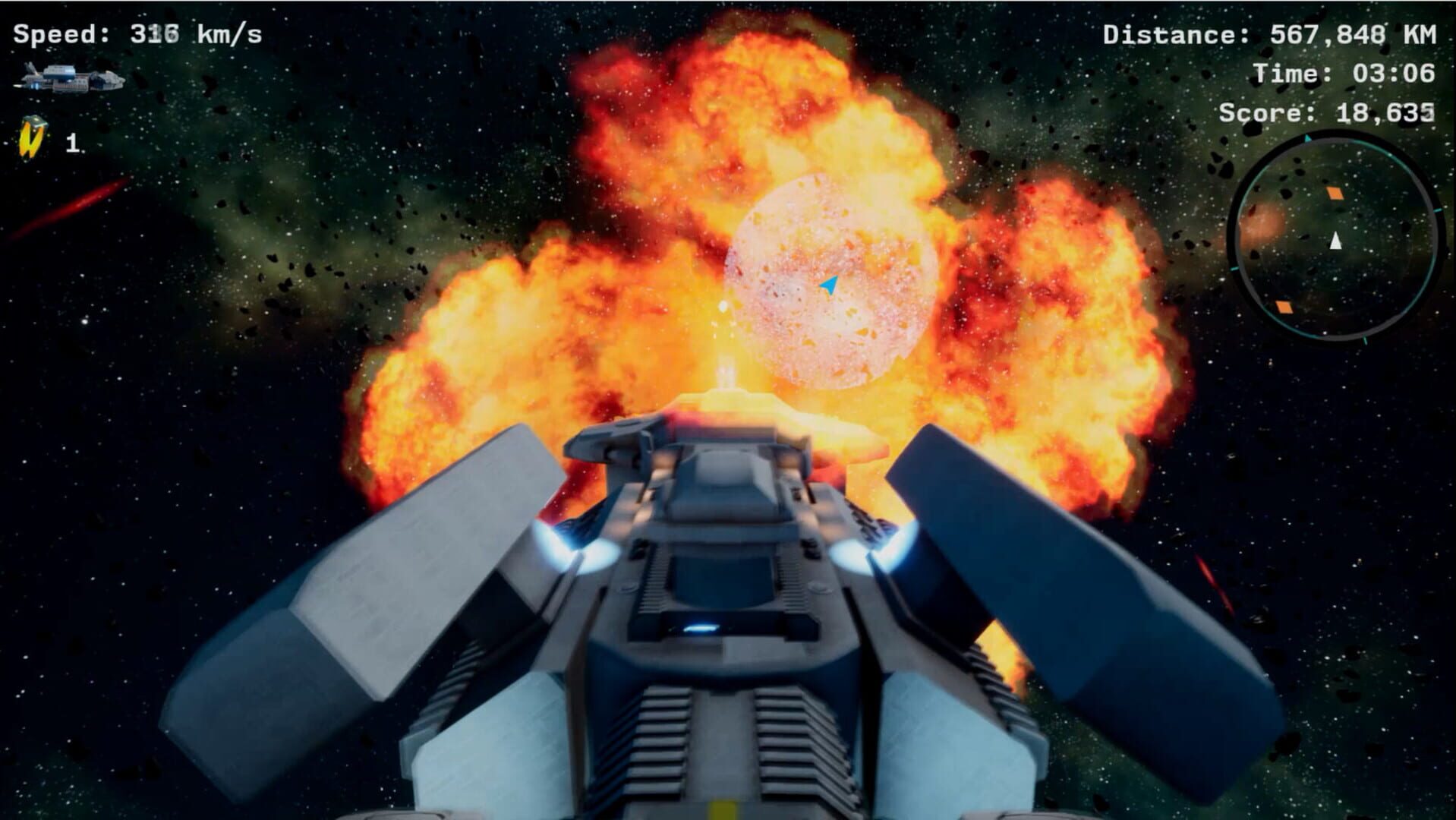 Transcender Starship - Screenshot