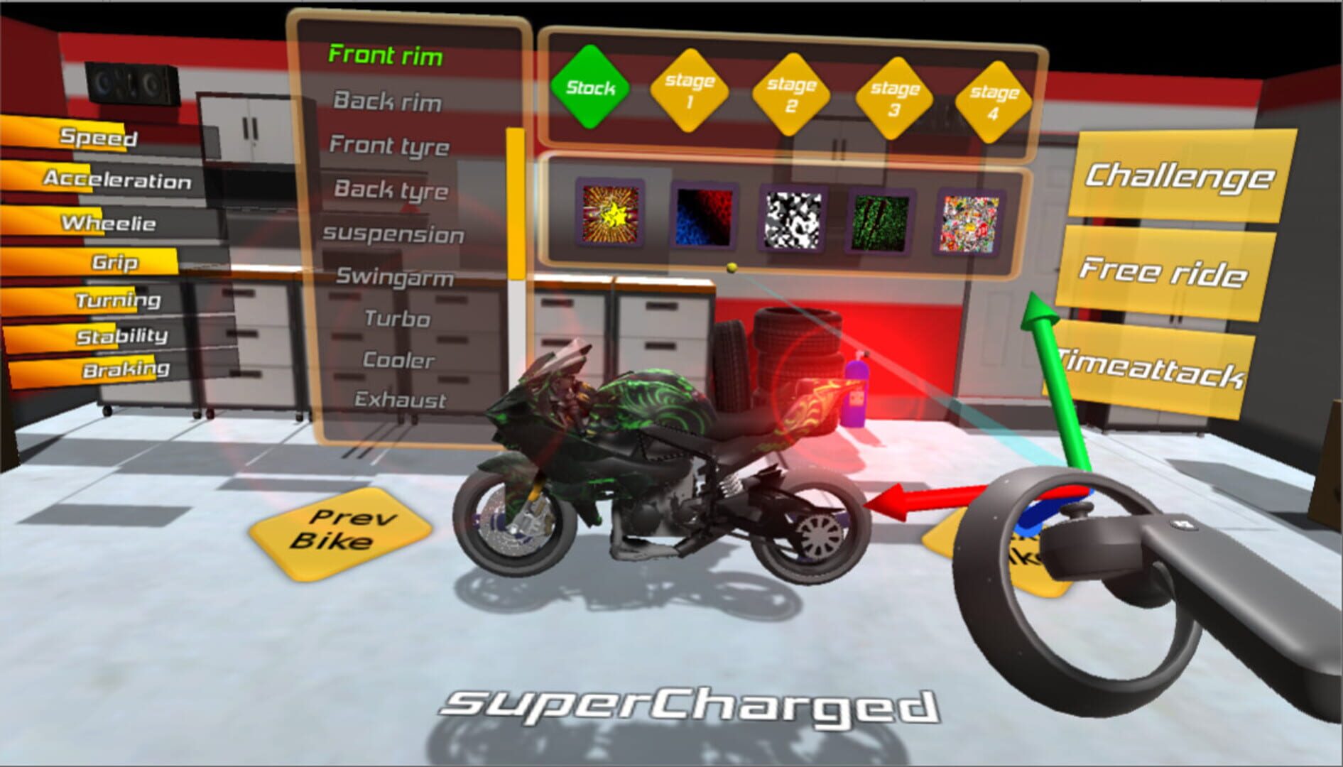 Wheelie King VR - Screenshot