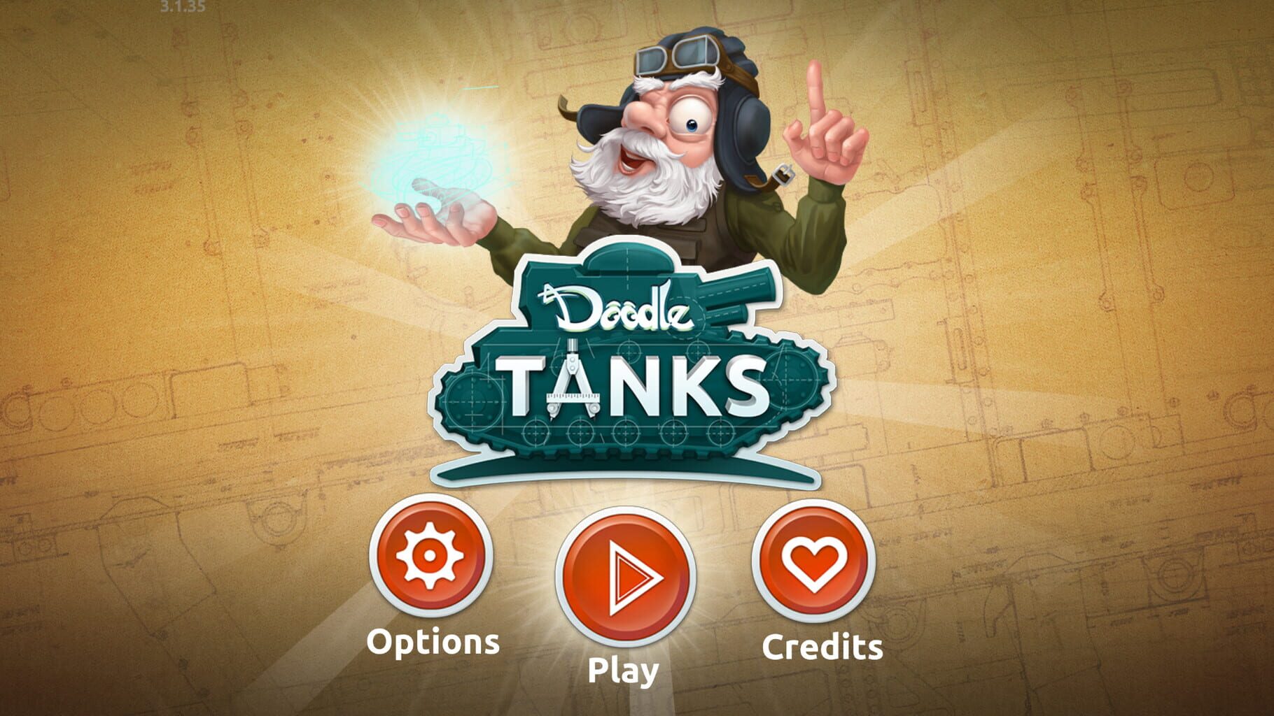 Captura de pantalla - Doodle Tanks