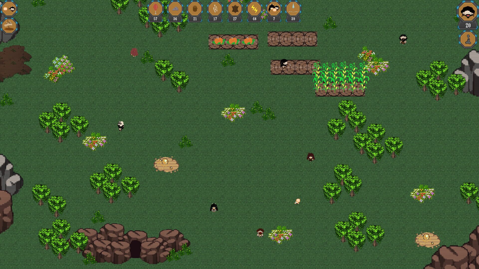 Pixel Caveman - Screenshot