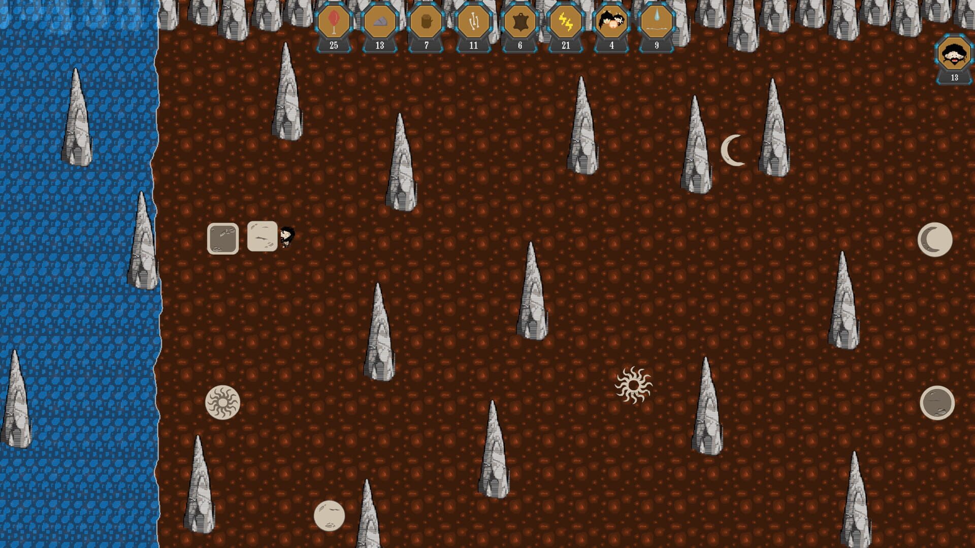 Pixel Caveman - Screenshot