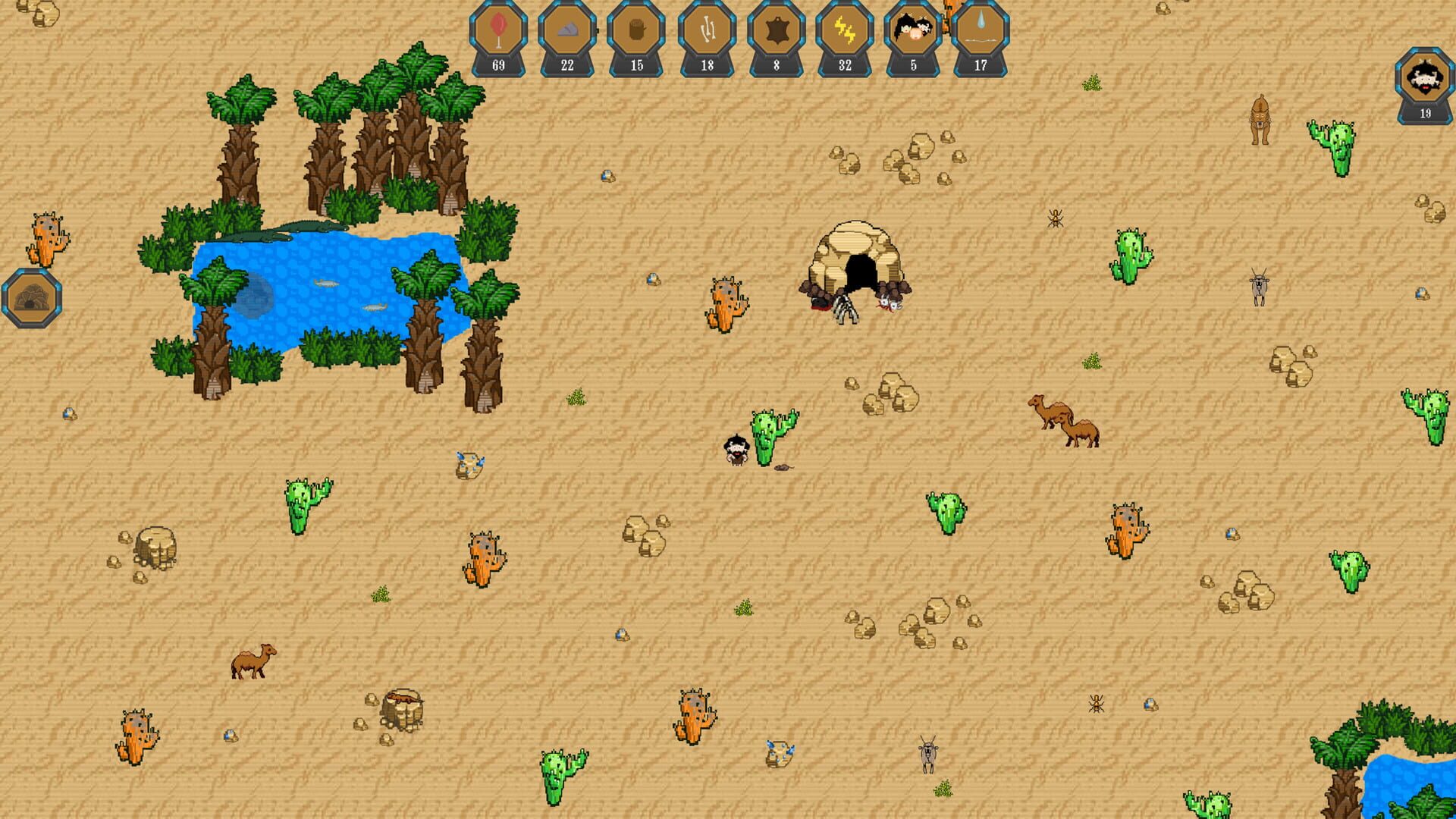 Pixel Caveman - Screenshot