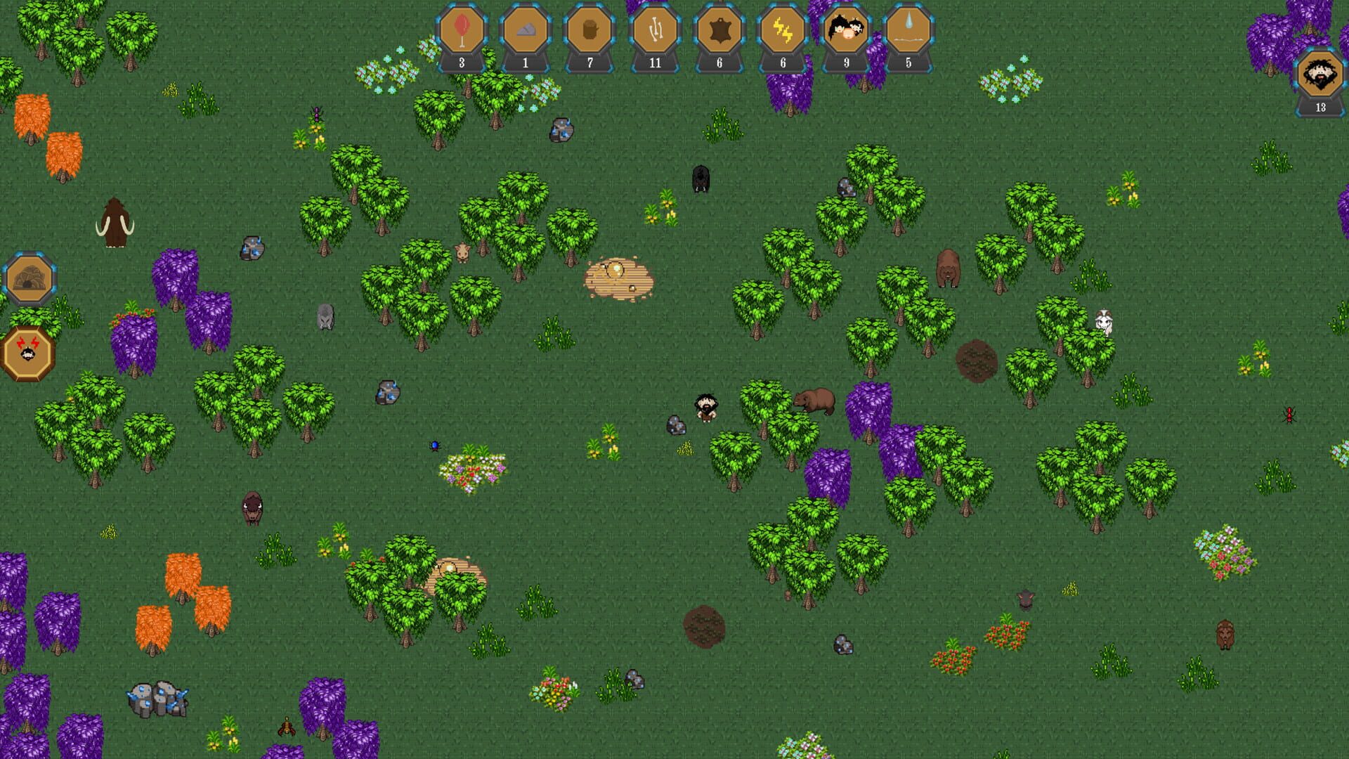 Pixel Caveman - Screenshot