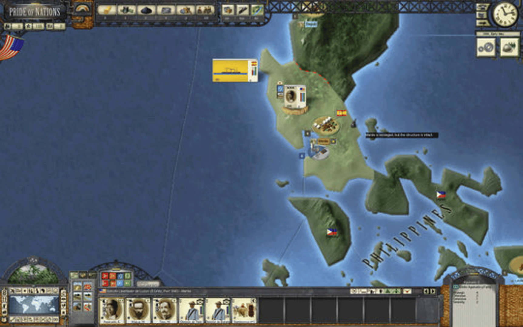 Pride of Nations: Spanish-American War 1898 screenshot