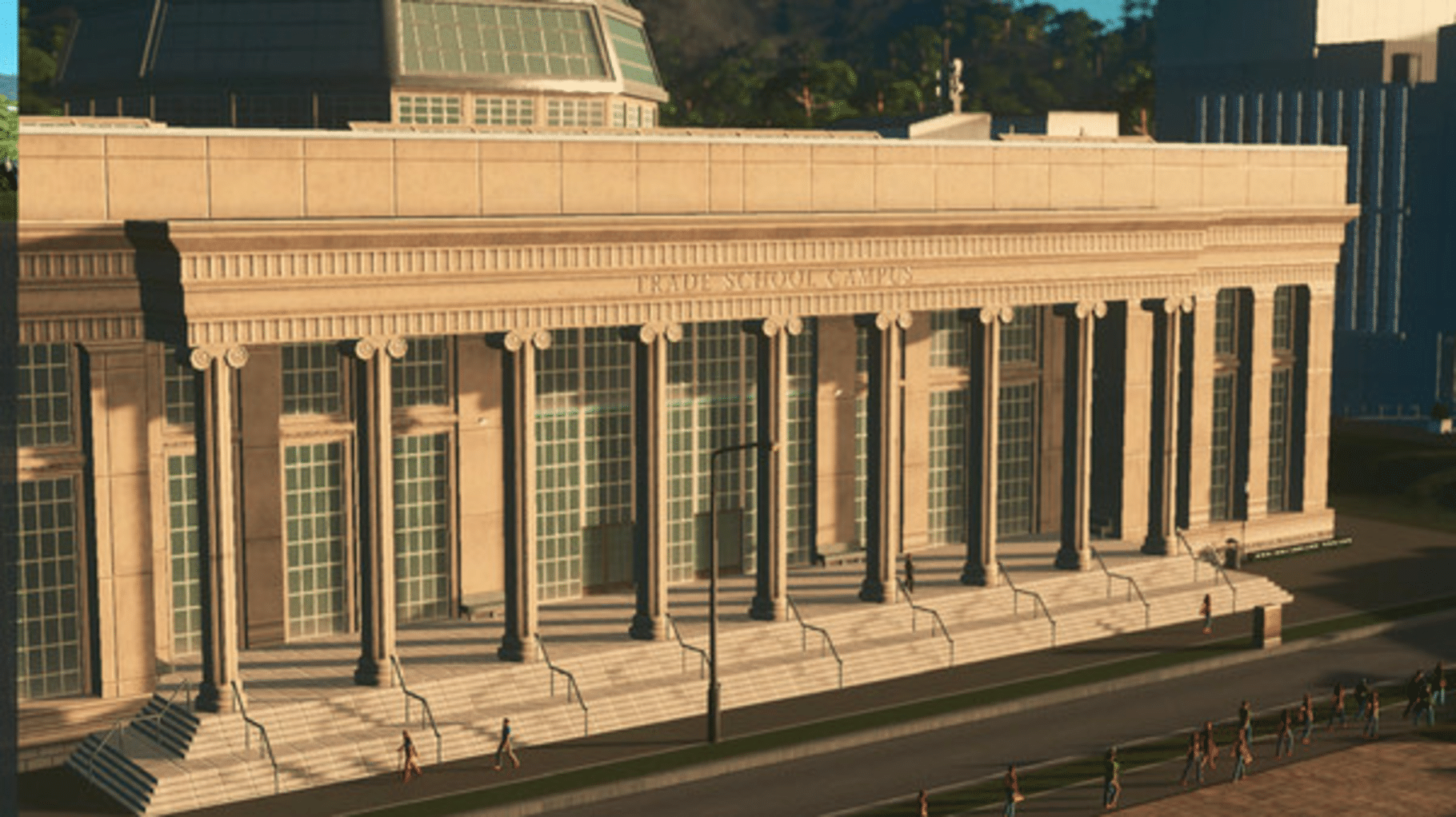 Cities: Skylines - Campus screenshot