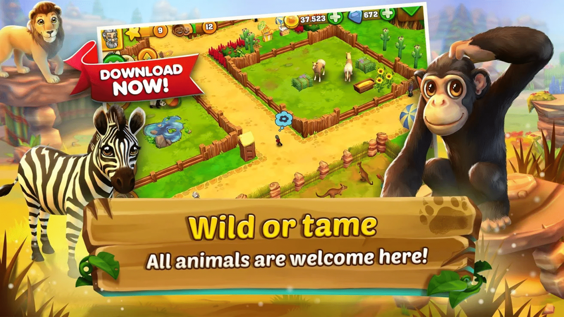 Zoo 2: Animal Park screenshot