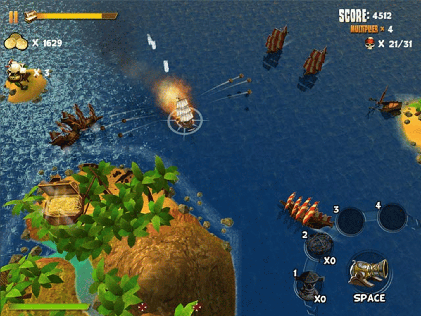 Pirates of Black Cove: Sink 'Em All screenshot