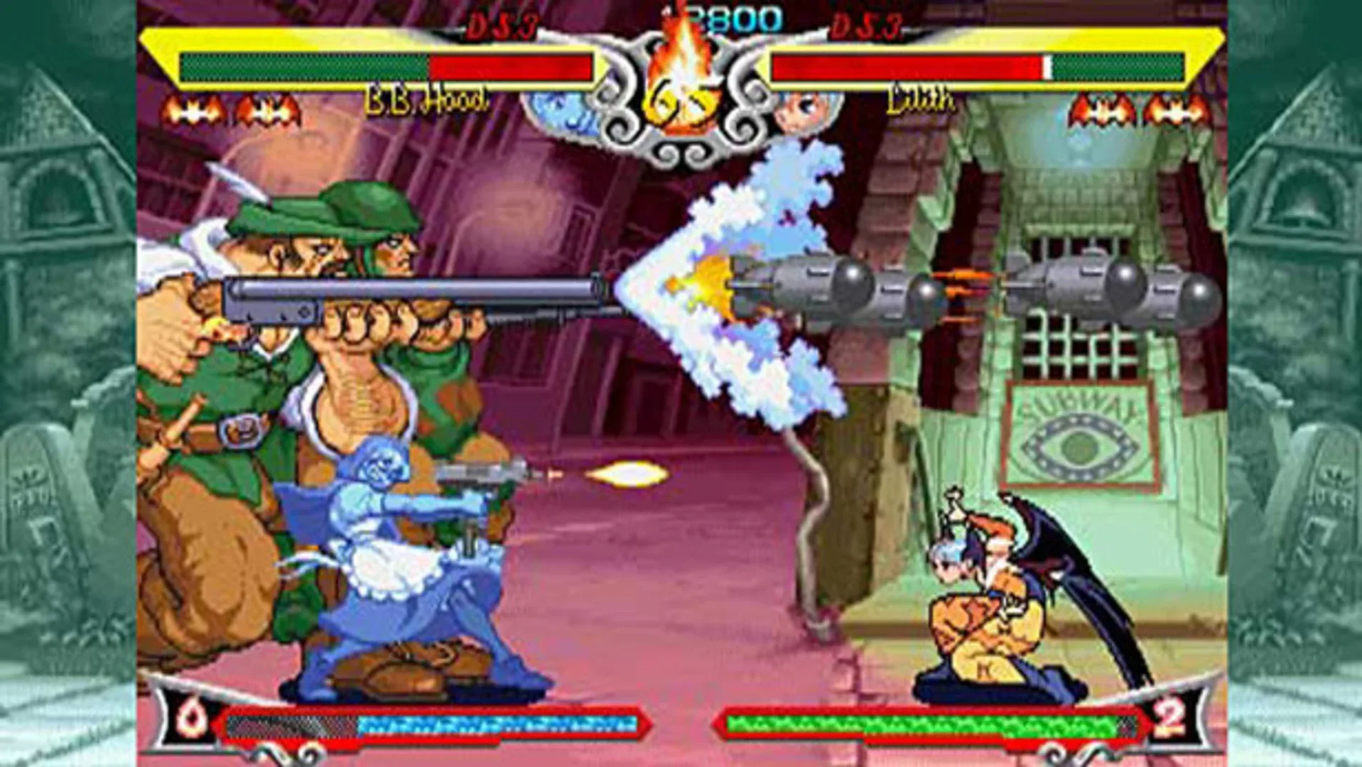 Captura de pantalla - Darkstalkers Chronicle: The Chaos Tower