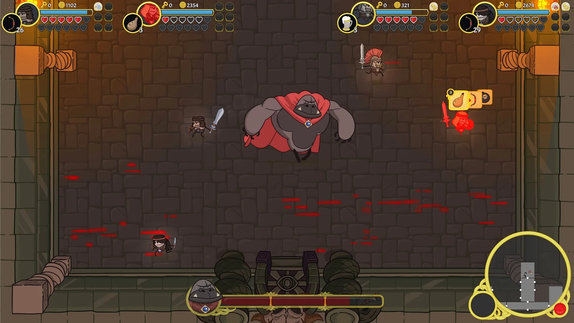 Captura de pantalla - Conan Chop Chop