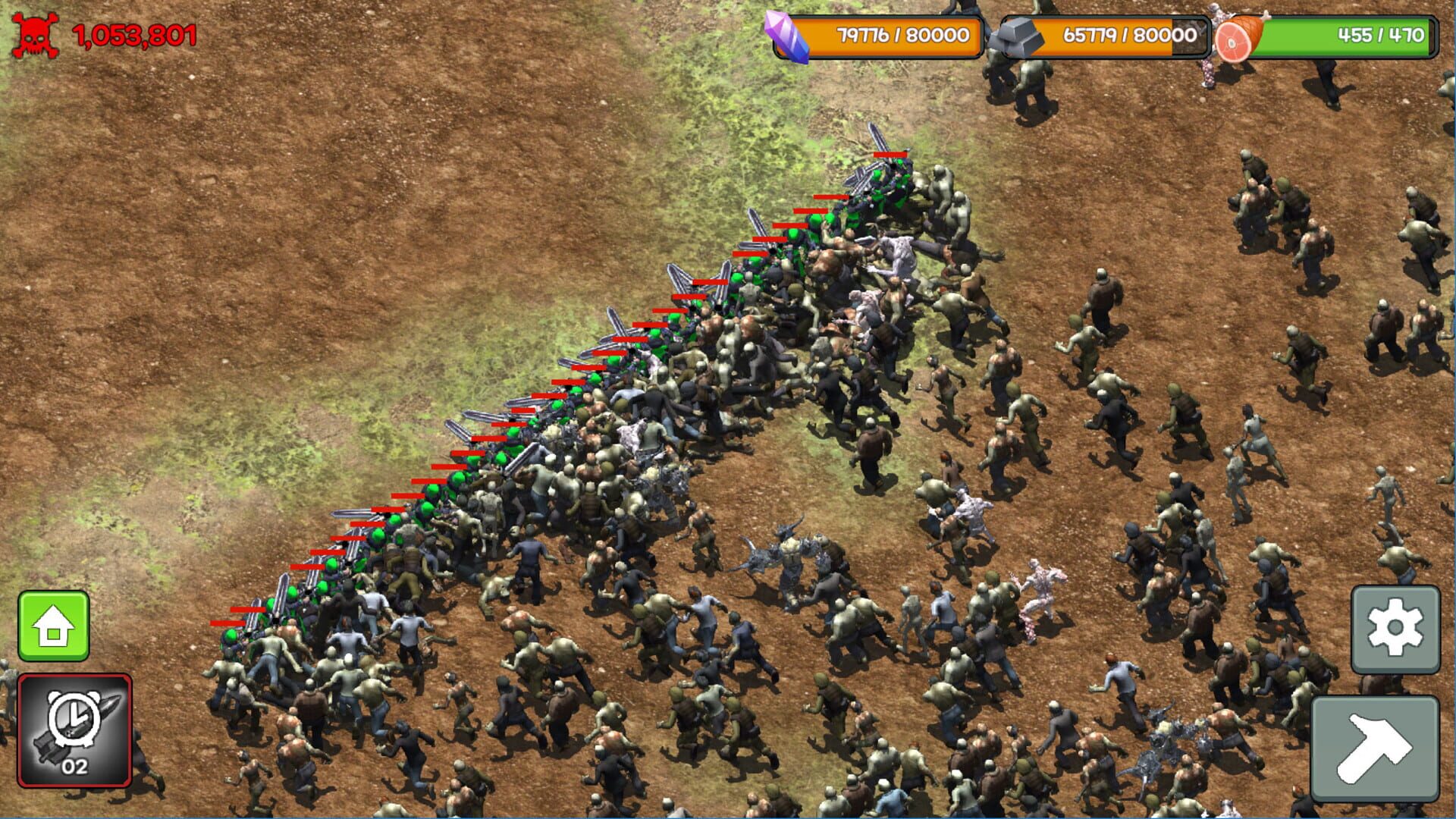 Zombie Rush : Extinction - Screenshot