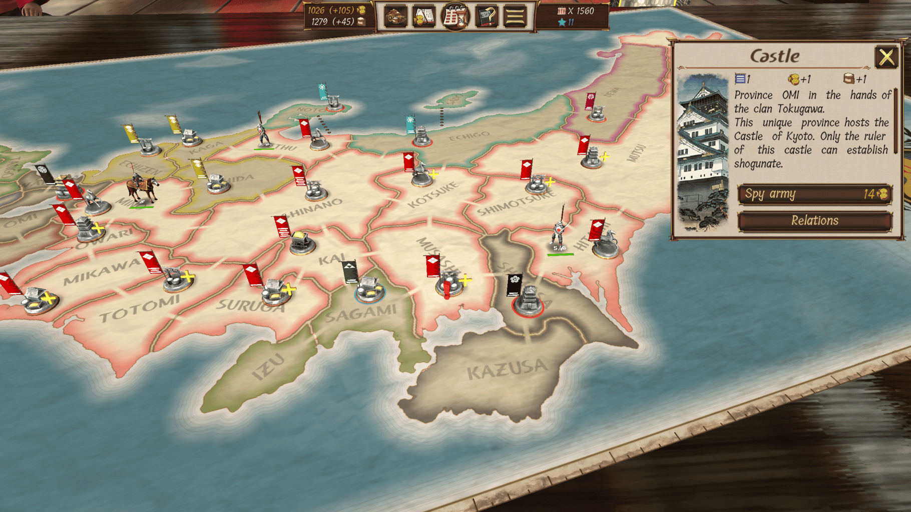 Shogun's Empire: Hex Commander screenshot