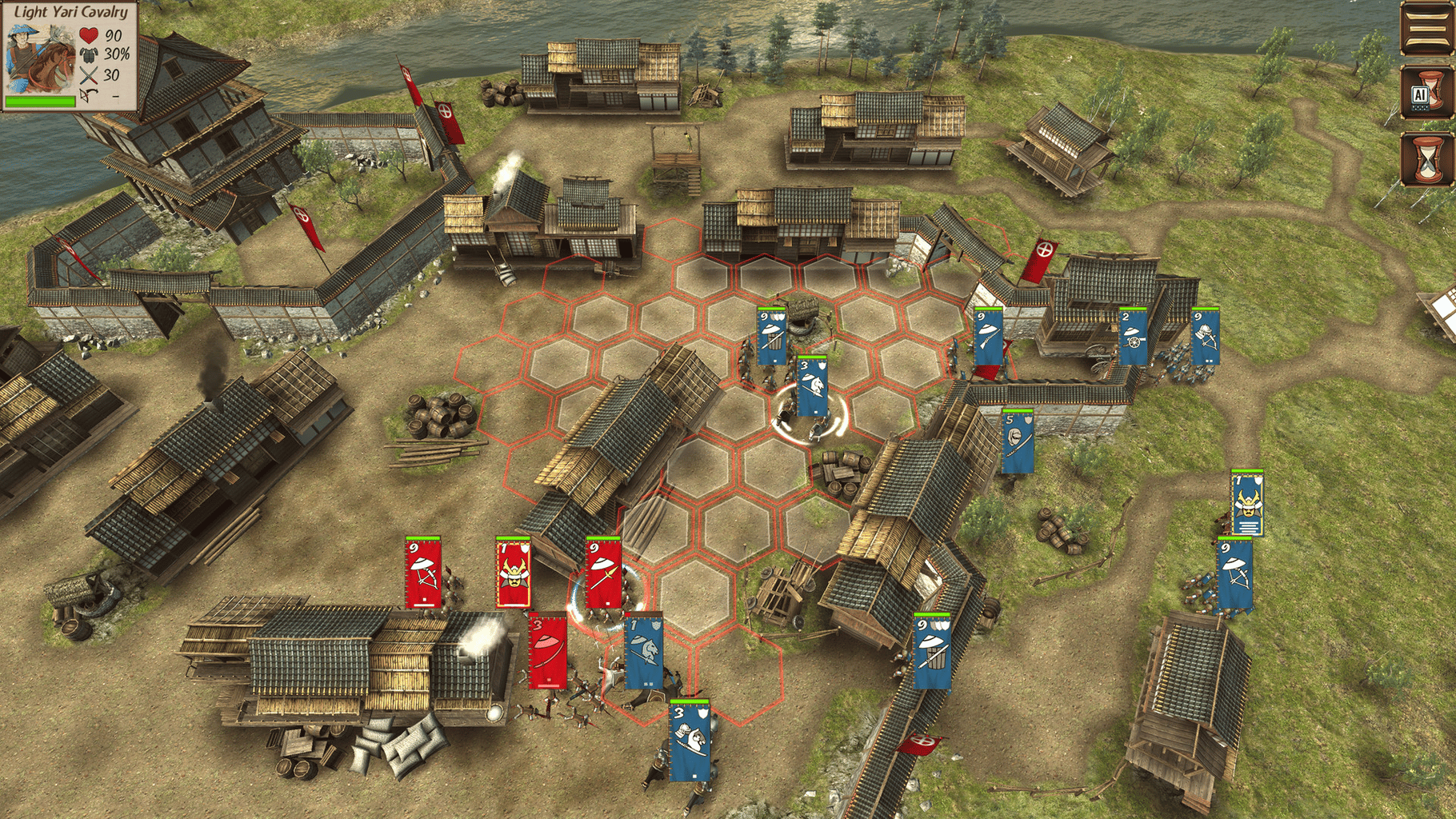 Shogun's Empire: Hex Commander screenshot