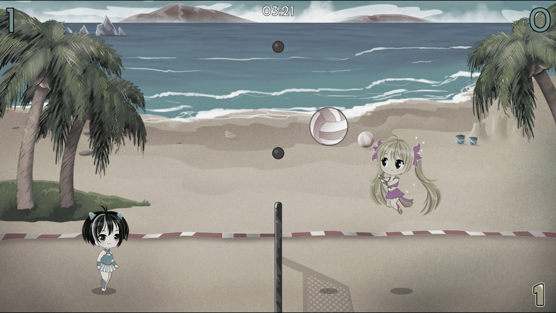 Chibi Volleyball screenshot