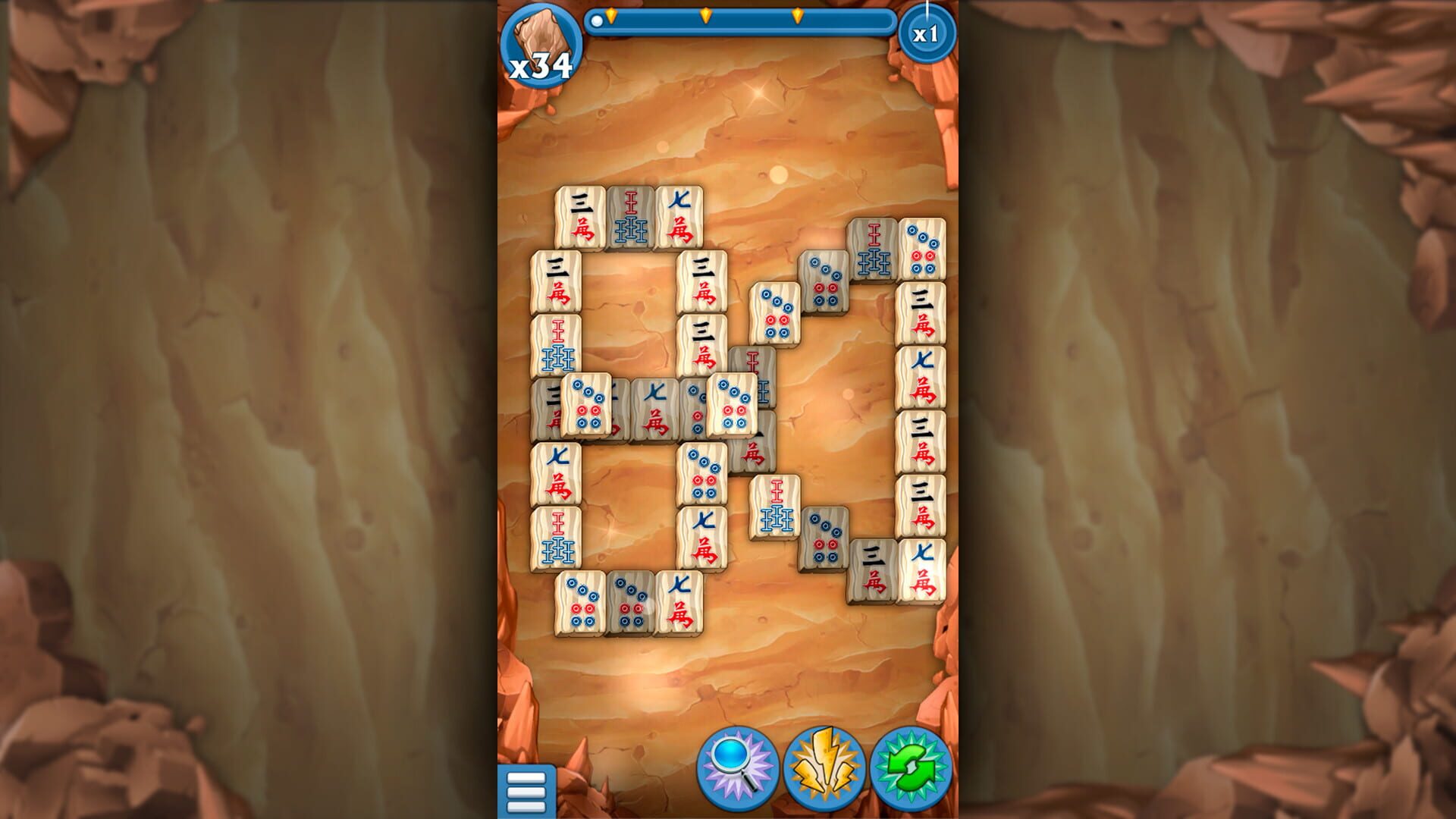 Mahjong: Magic Chips - Screenshot