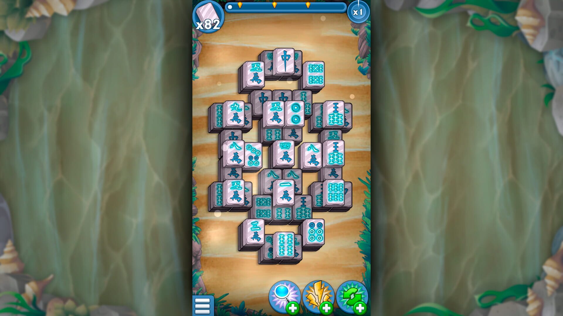 Mahjong: Magic Chips - Screenshot