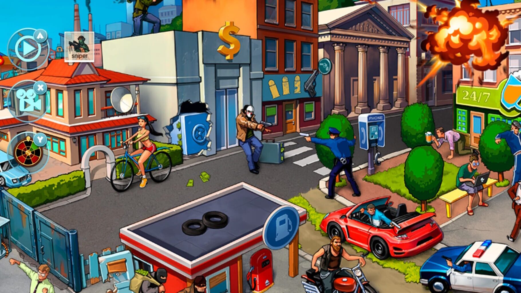 Doodle God: Crime City screenshot