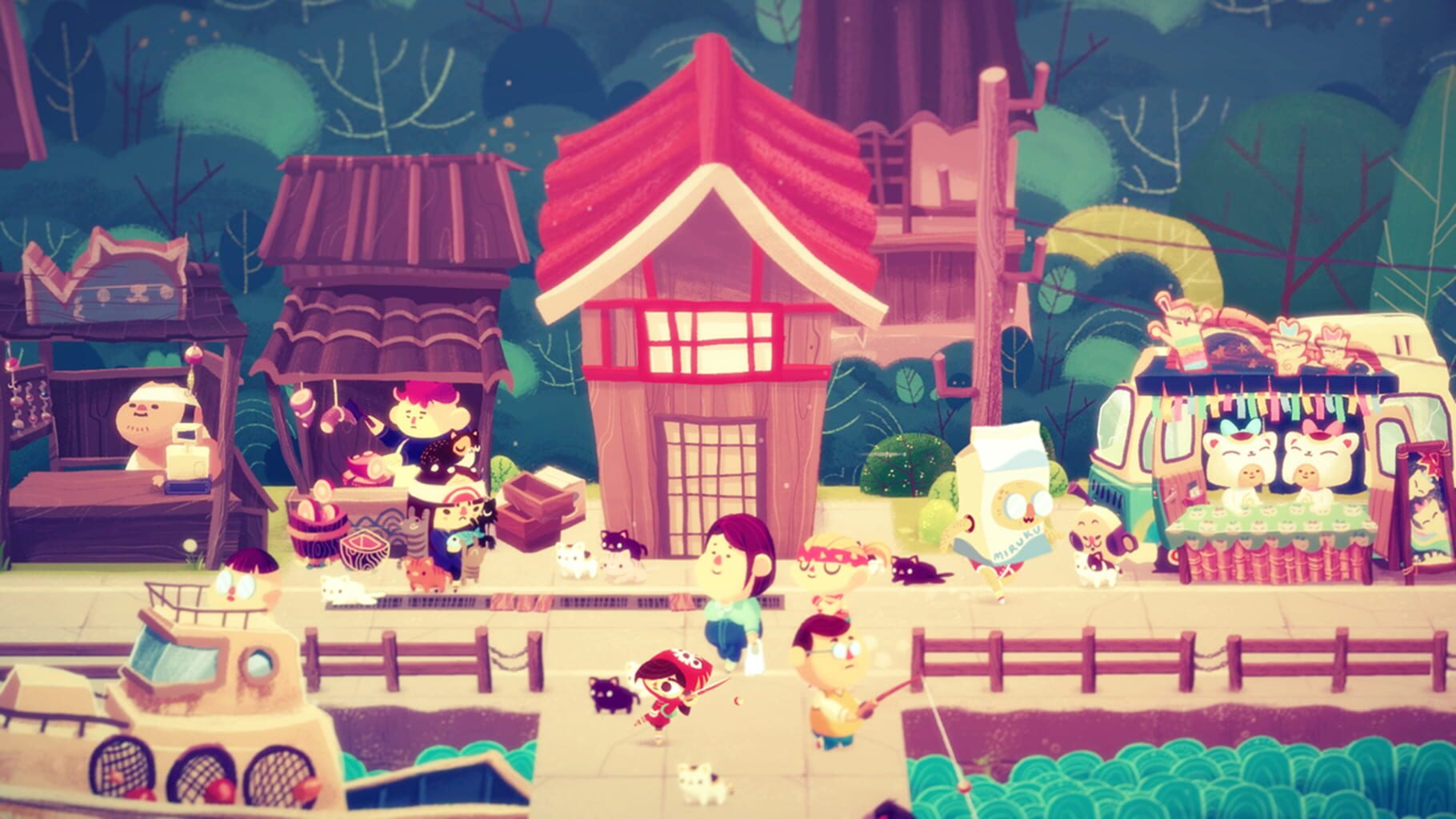 Captura de pantalla - Mineko's Night Market