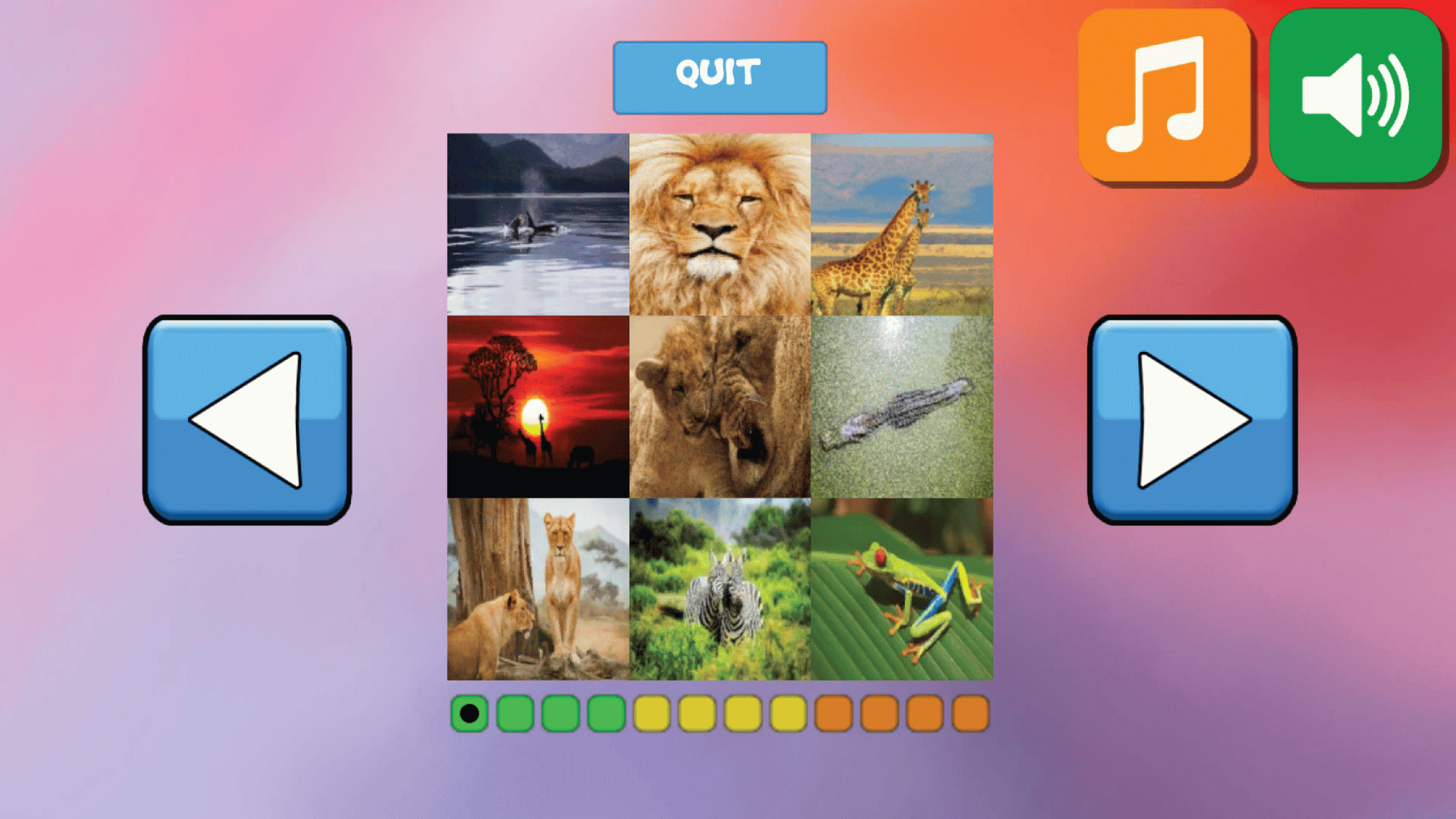 Bepuzzled Animals Jigsaw Puzzle screenshot