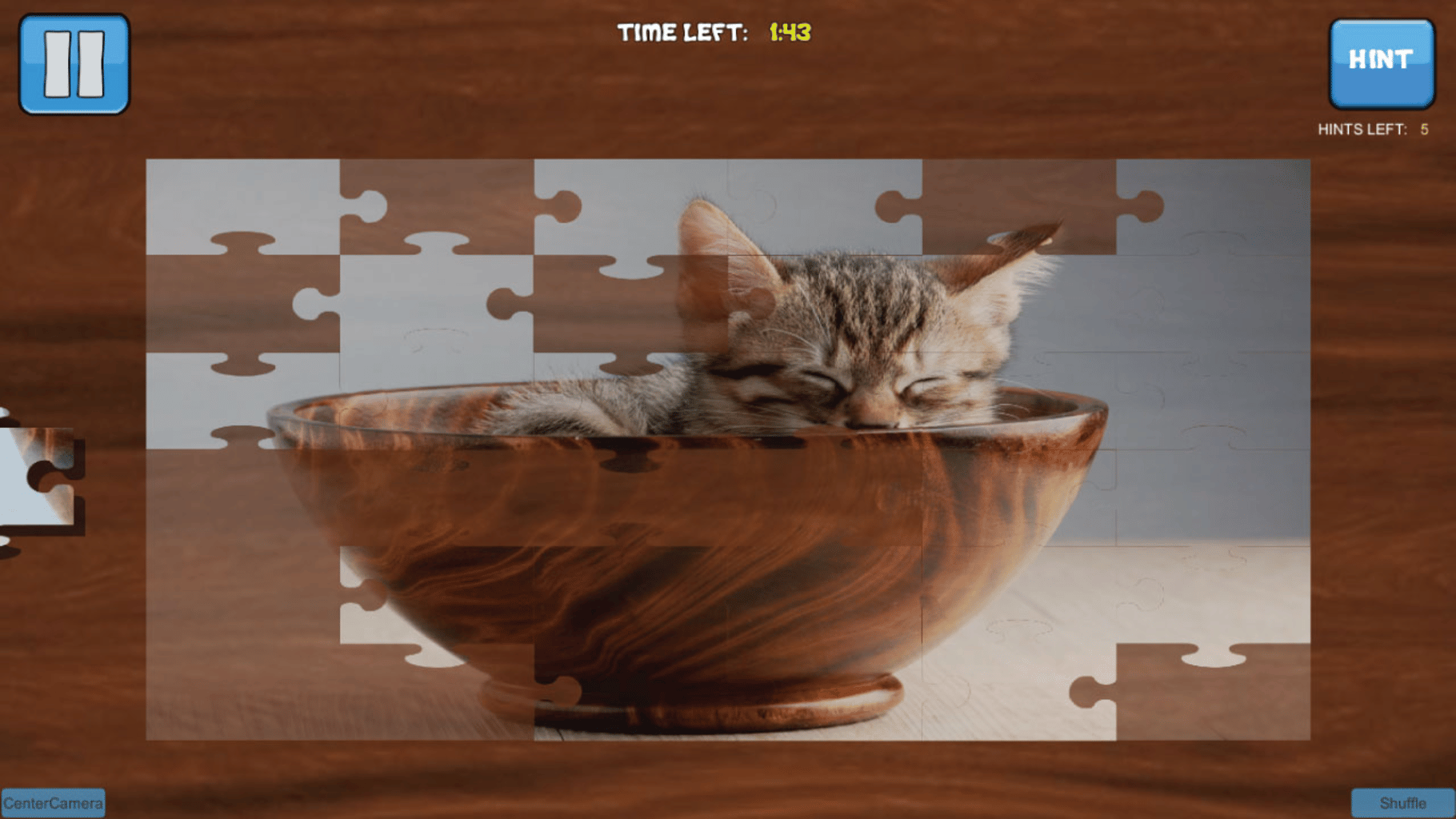 Bepuzzled Kittens Jigsaw Puzzle screenshot