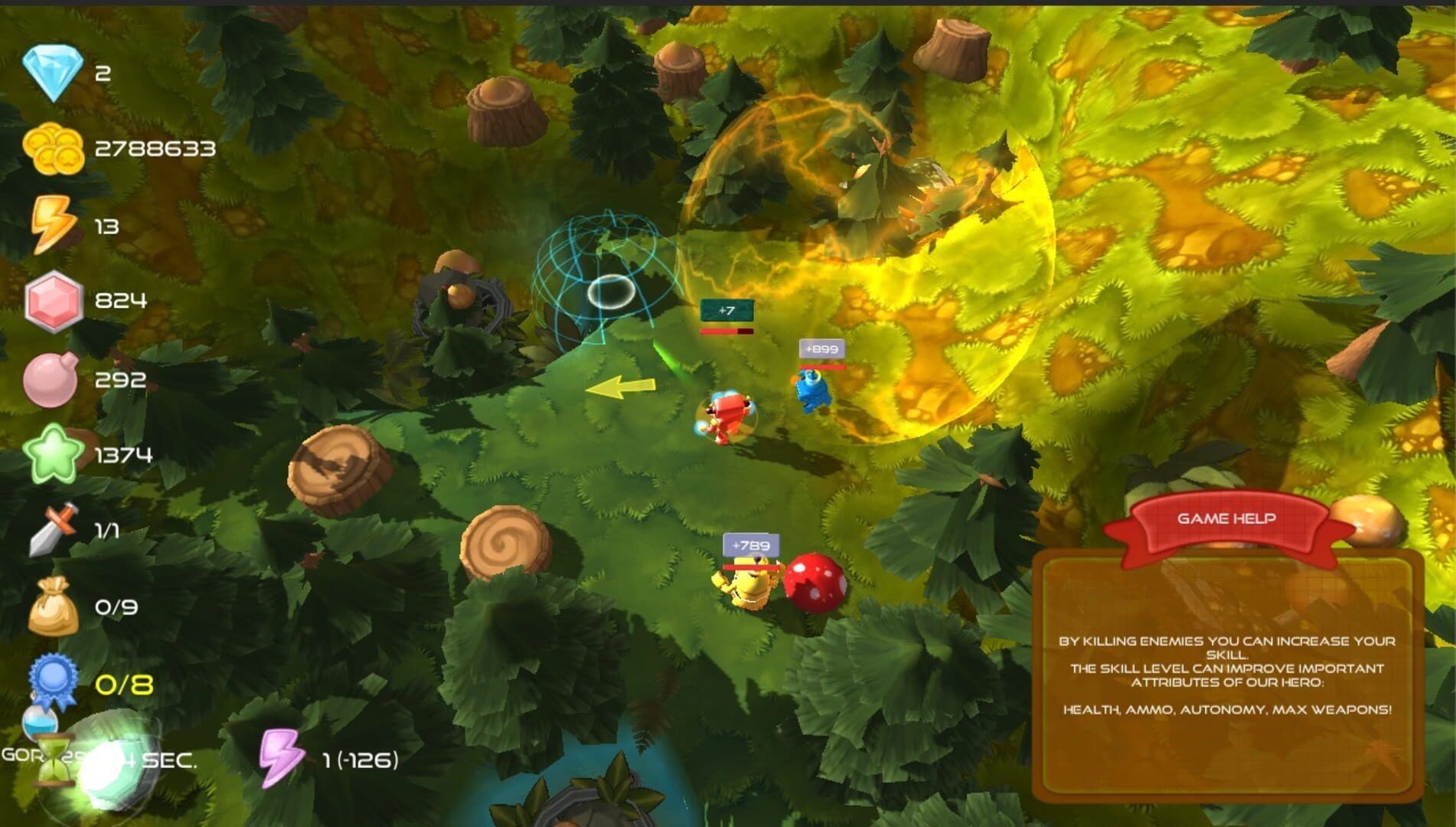 Energy Hunter Boy - Screenshot