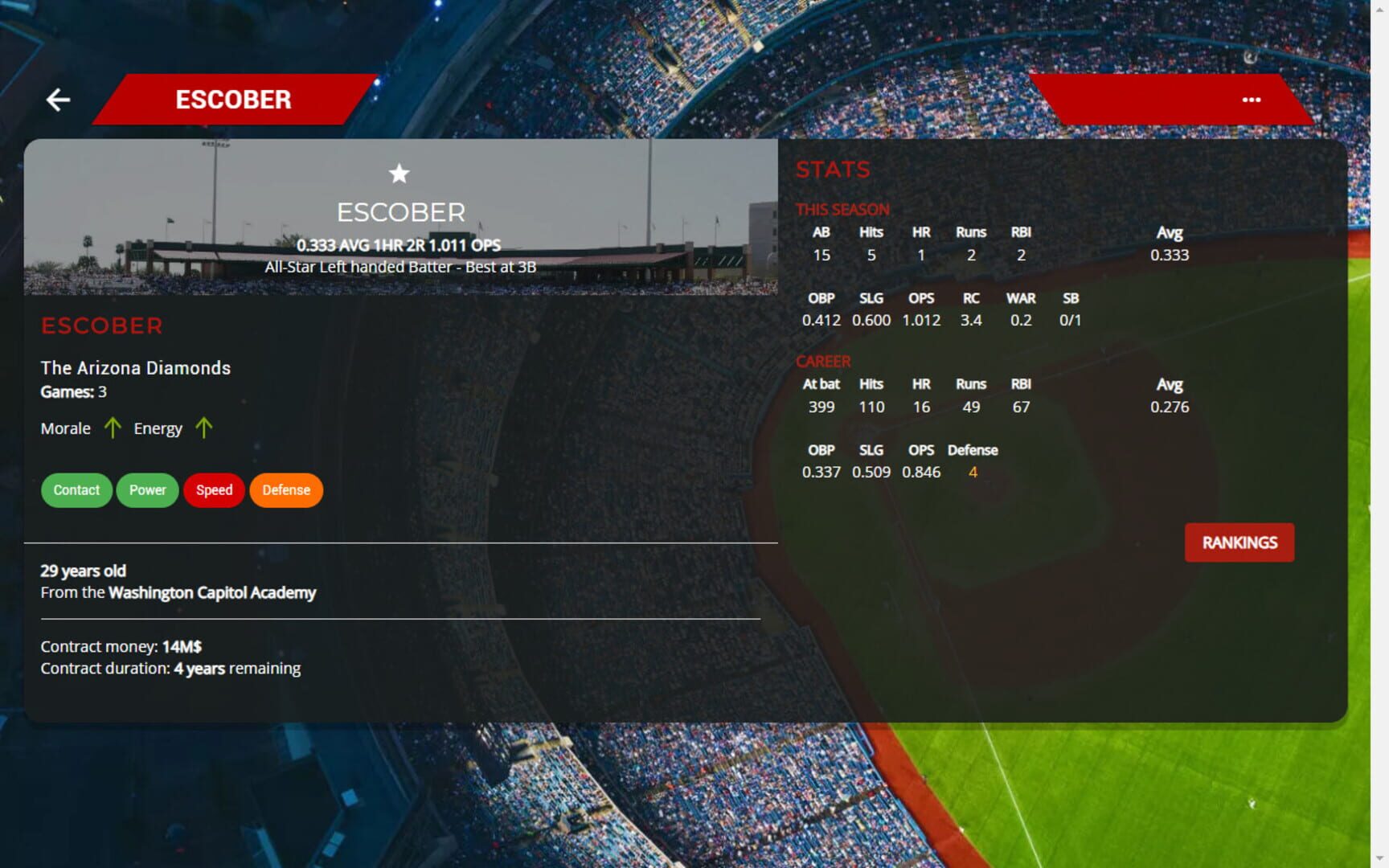 Astonishing Baseball 2019 - Screenshot