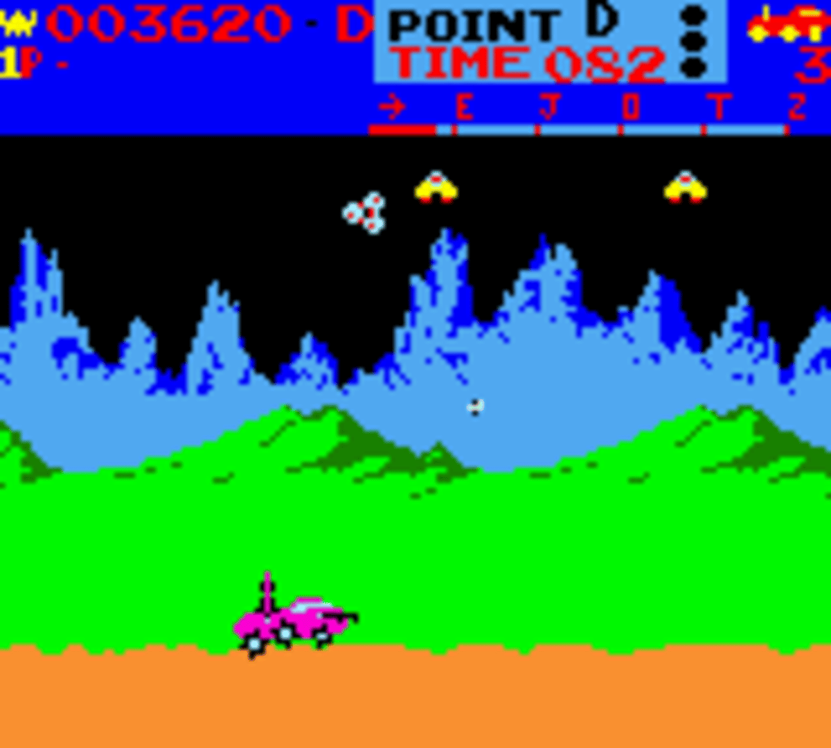 Midway Presents Arcade Hits: Moon Patrol/Spy Hunter screenshot