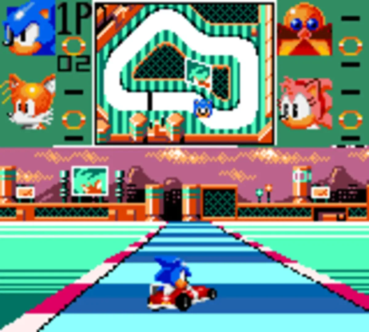 Captura de pantalla - Sonic Drift