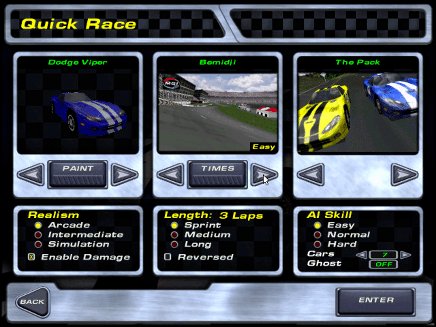 Viper Racing screenshot