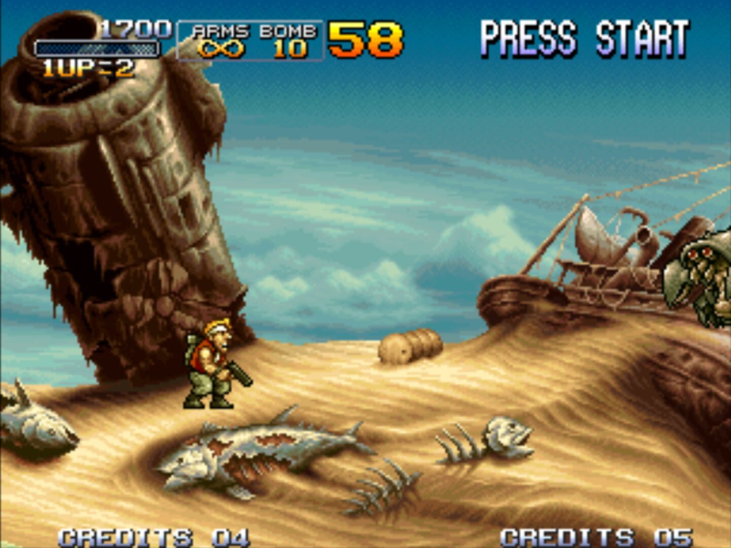 Captura de pantalla - Metal Slug Collection