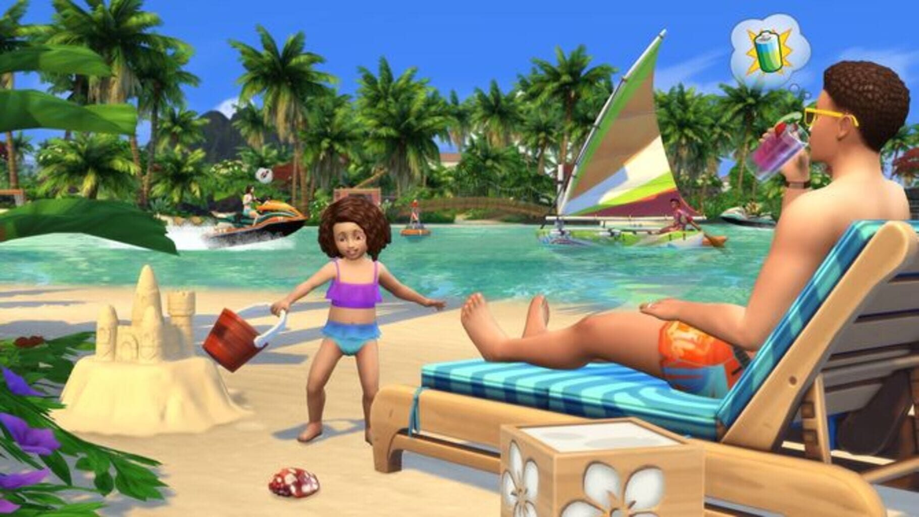 Captura de pantalla - The Sims 4: Island Living