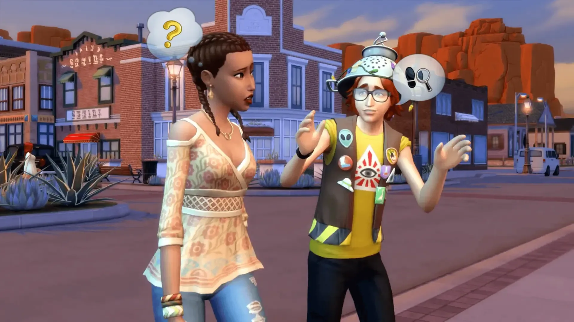 Captura de pantalla - The Sims 4: StrangerVille