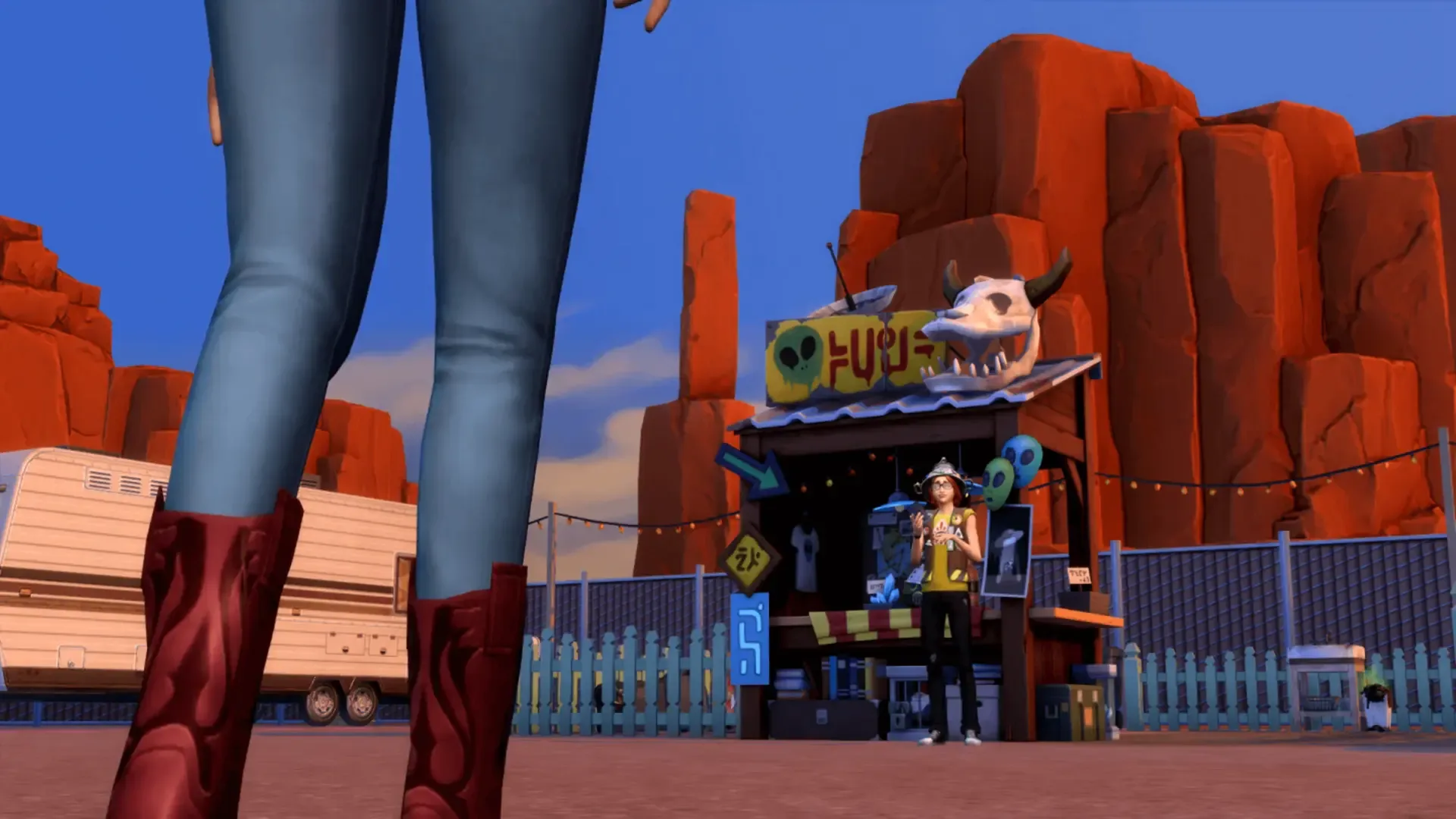Captura de pantalla - The Sims 4: StrangerVille