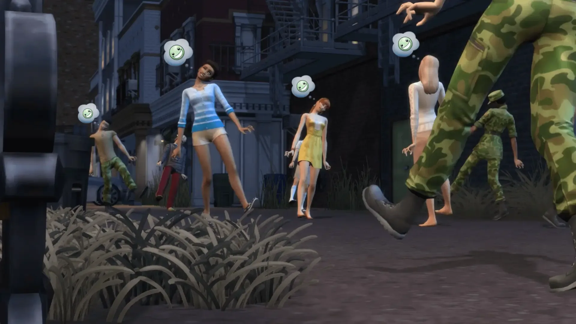 Captura de pantalla - The Sims 4: StrangerVille