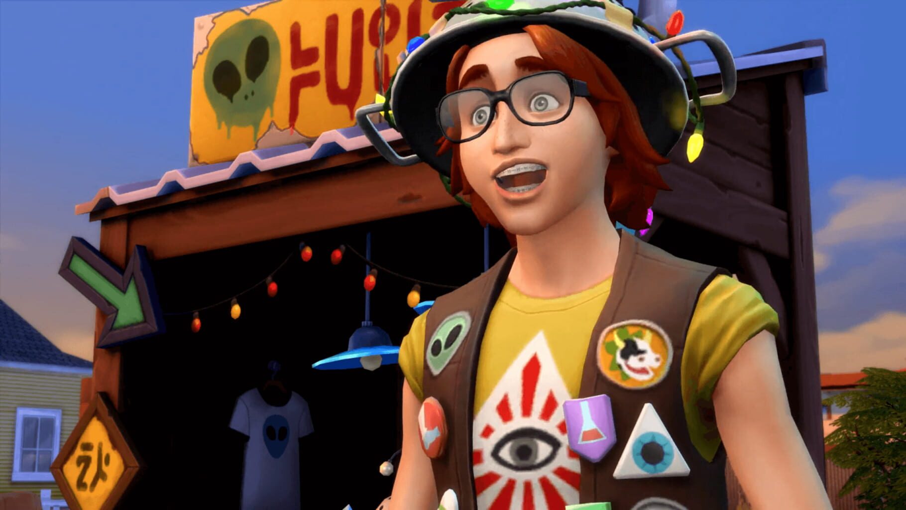 Captura de pantalla - The Sims 4: StrangerVille