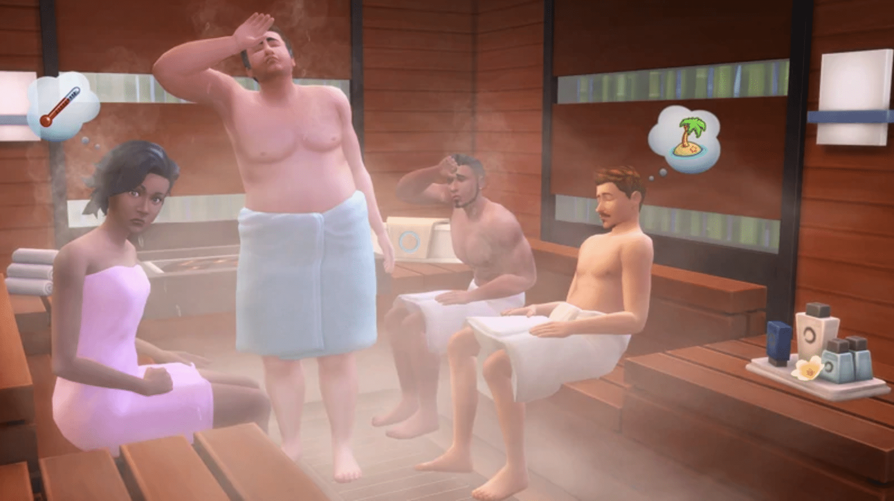 The Sims 4: Spa Day screenshot