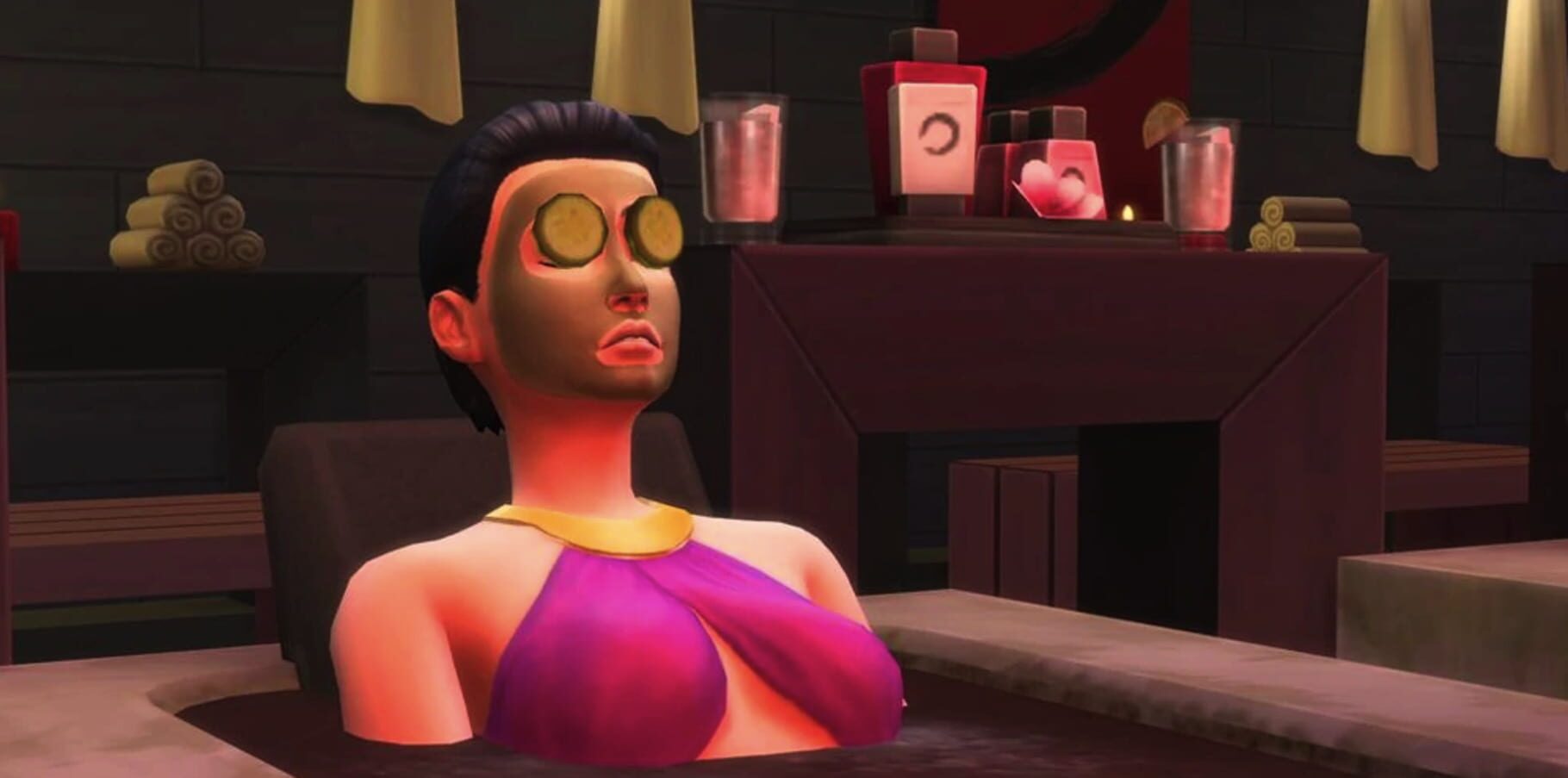 Captura de pantalla - The Sims 4: Spa Day