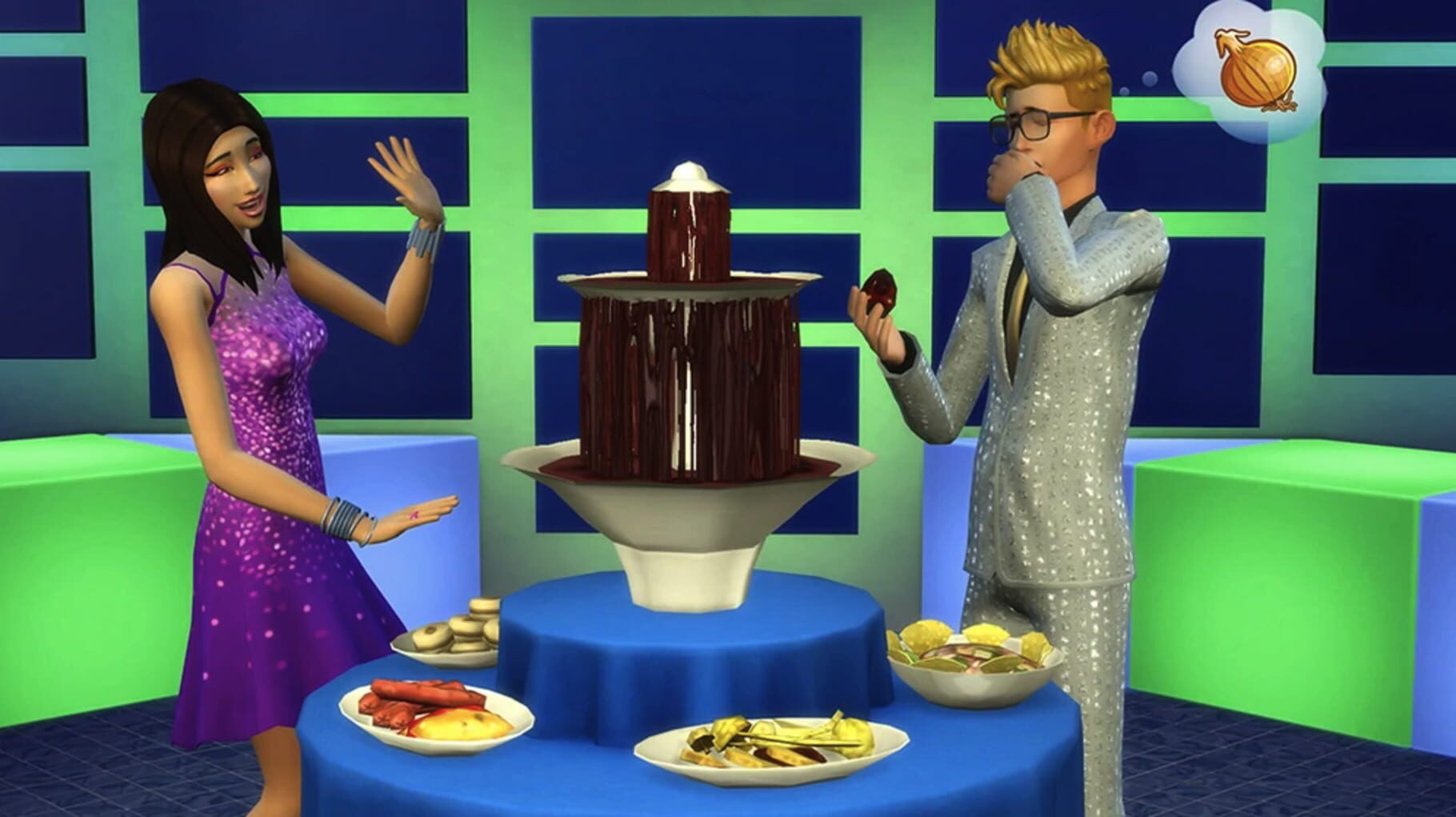 Captura de pantalla - The Sims 4: Luxury Party Stuff
