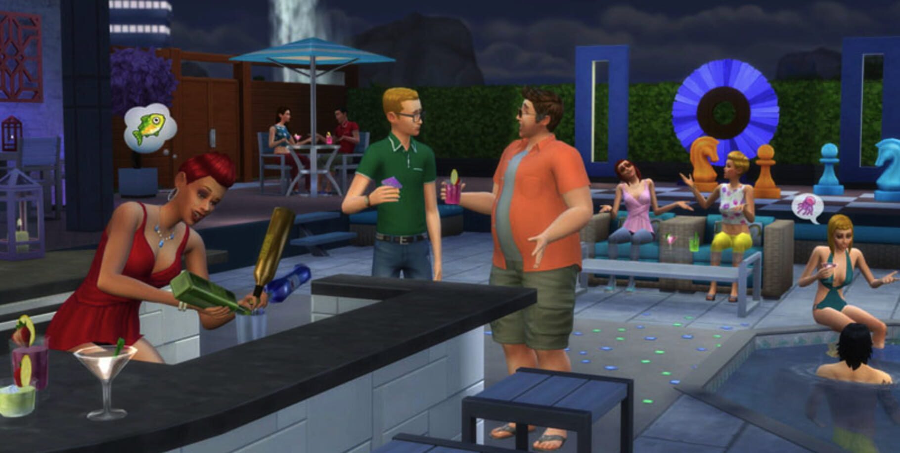 Captura de pantalla - The Sims 4: Perfect Patio Stuff