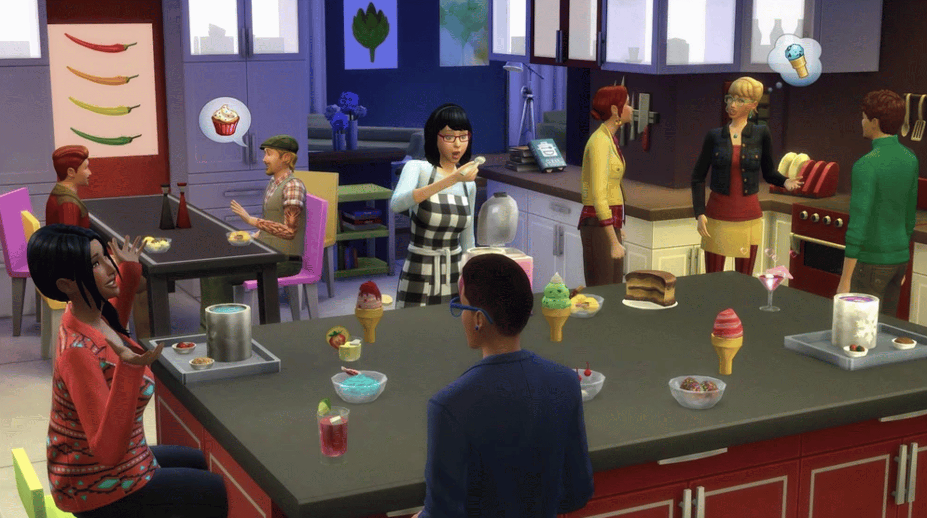 The Sims 4: Cool Kitchen Stuff screenshot