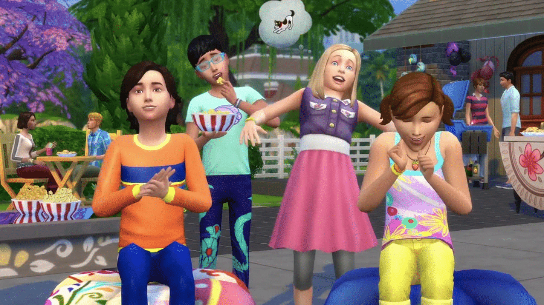 The Sims 4: Movie Hangout Stuff screenshot