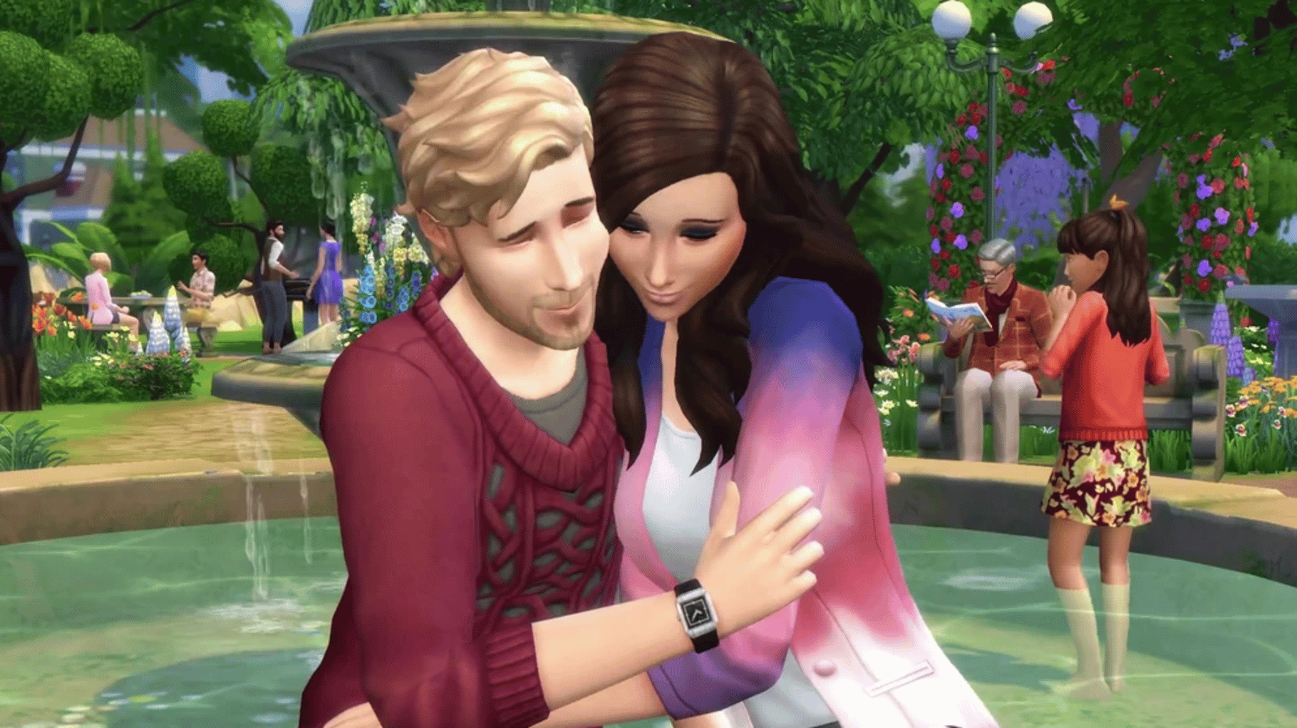 The Sims 4: Romantic Garden Stuff screenshot